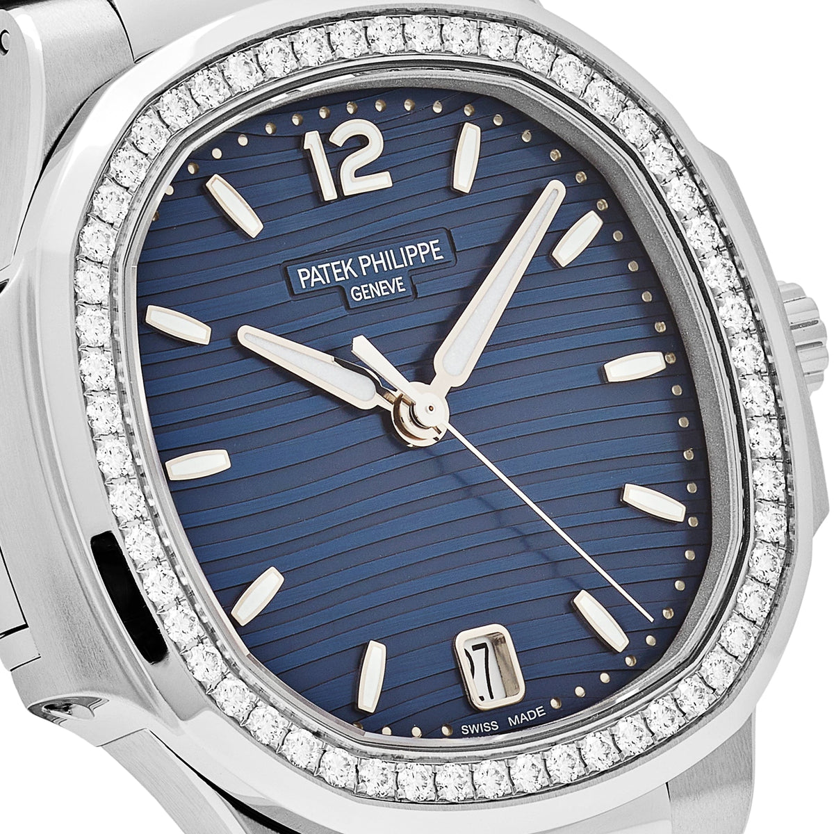 Patek Philippe Nautilus 7118/1200A-001 'Ladies' Blue Dial Diamond Bezel (2026)