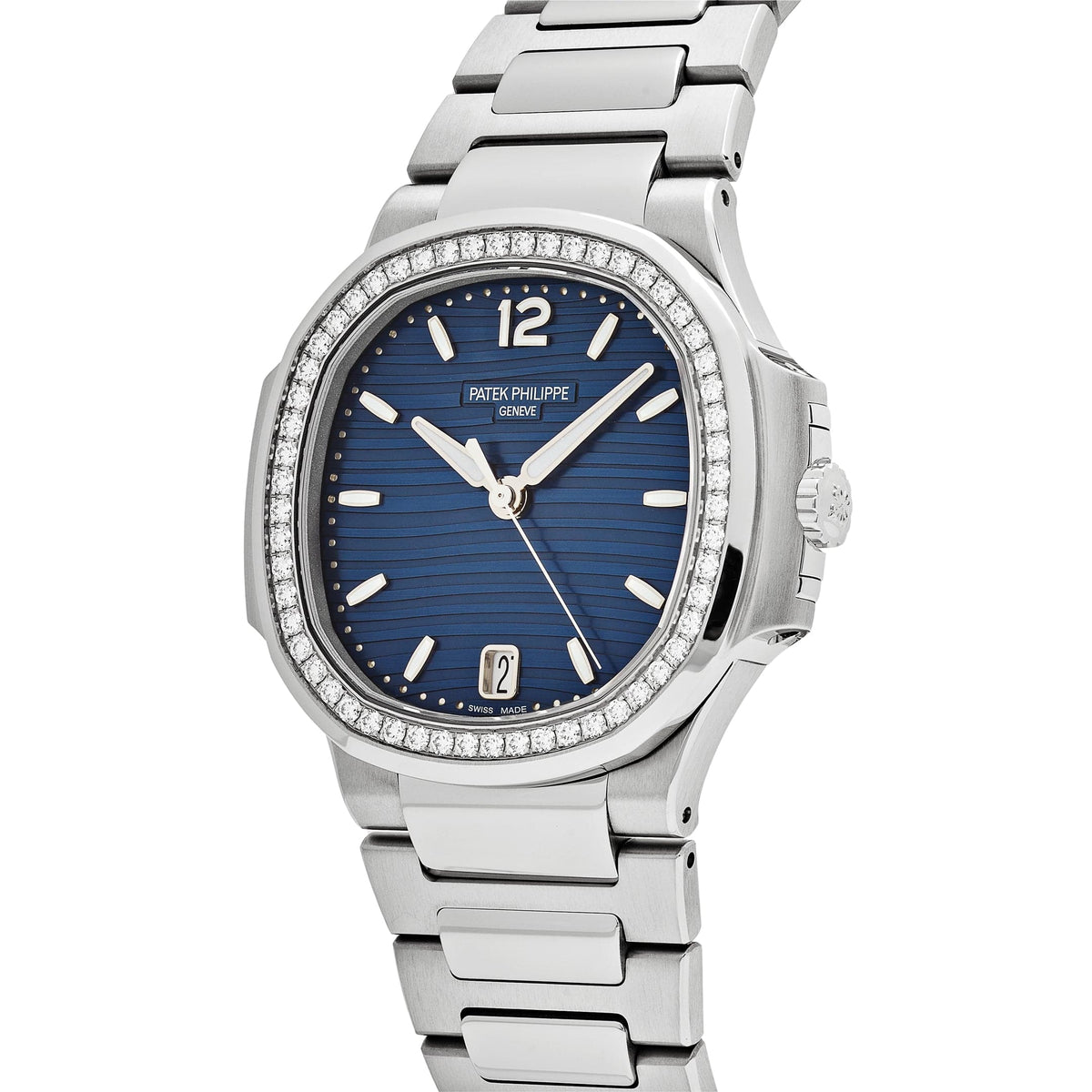 Patek Philippe Nautilus 7118/1200A-001 'Ladies' Blue Dial Diamond Bezel (2026)