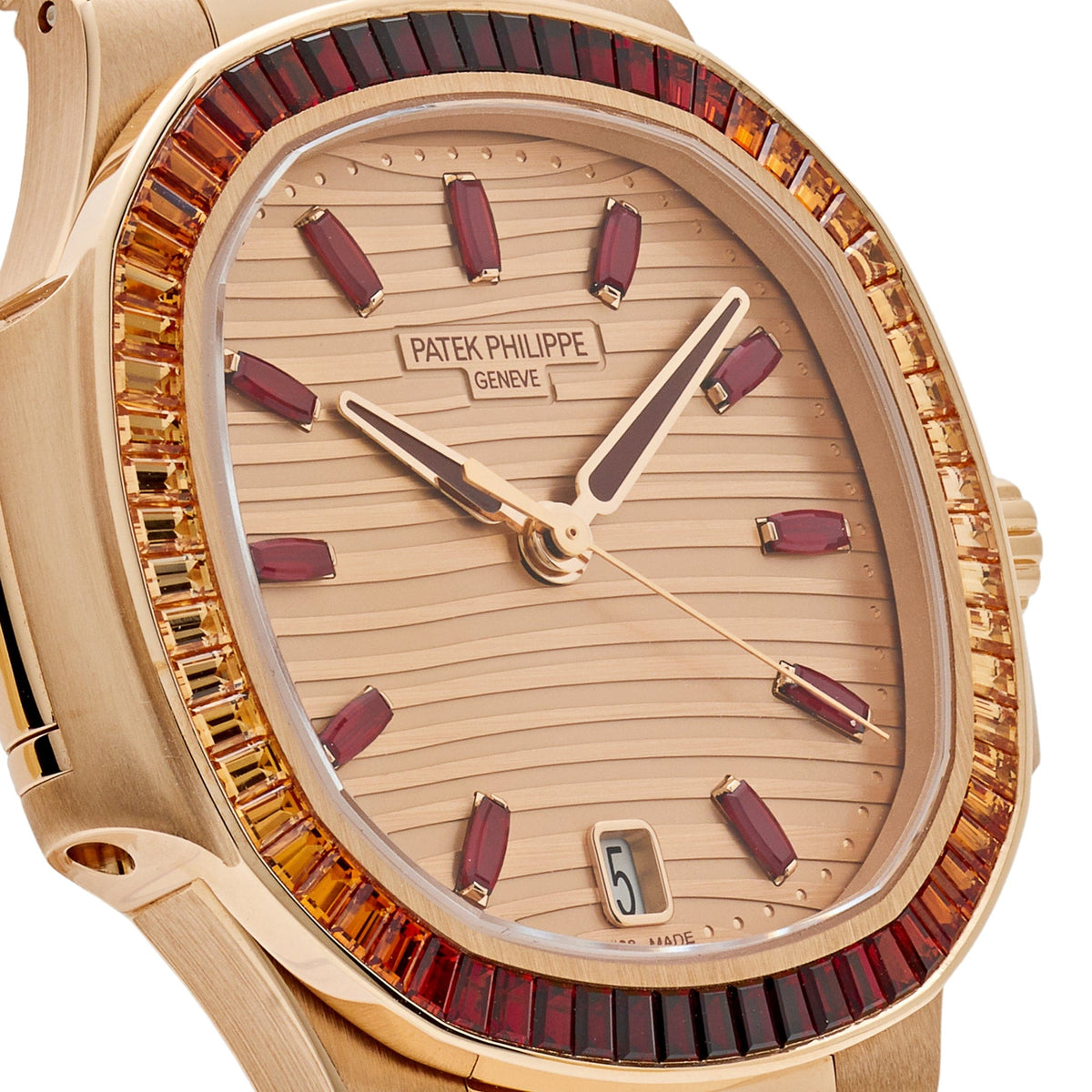 Patek Philippe Nautilus Joaillerie 7118/1300R-001 'Ladies' Rose Gold