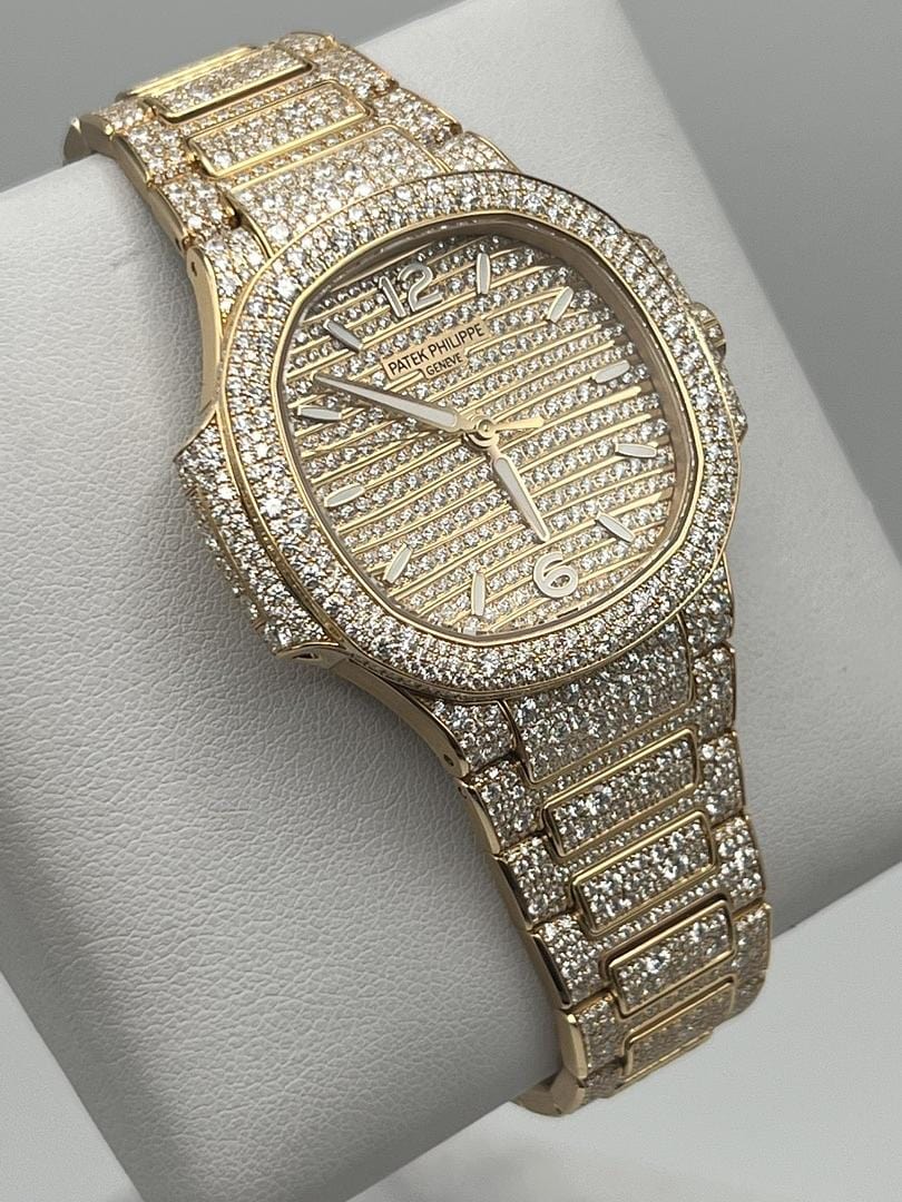 Patek Philippe Nautilus 7118/1450R-001 Rose Gold Diamond Set