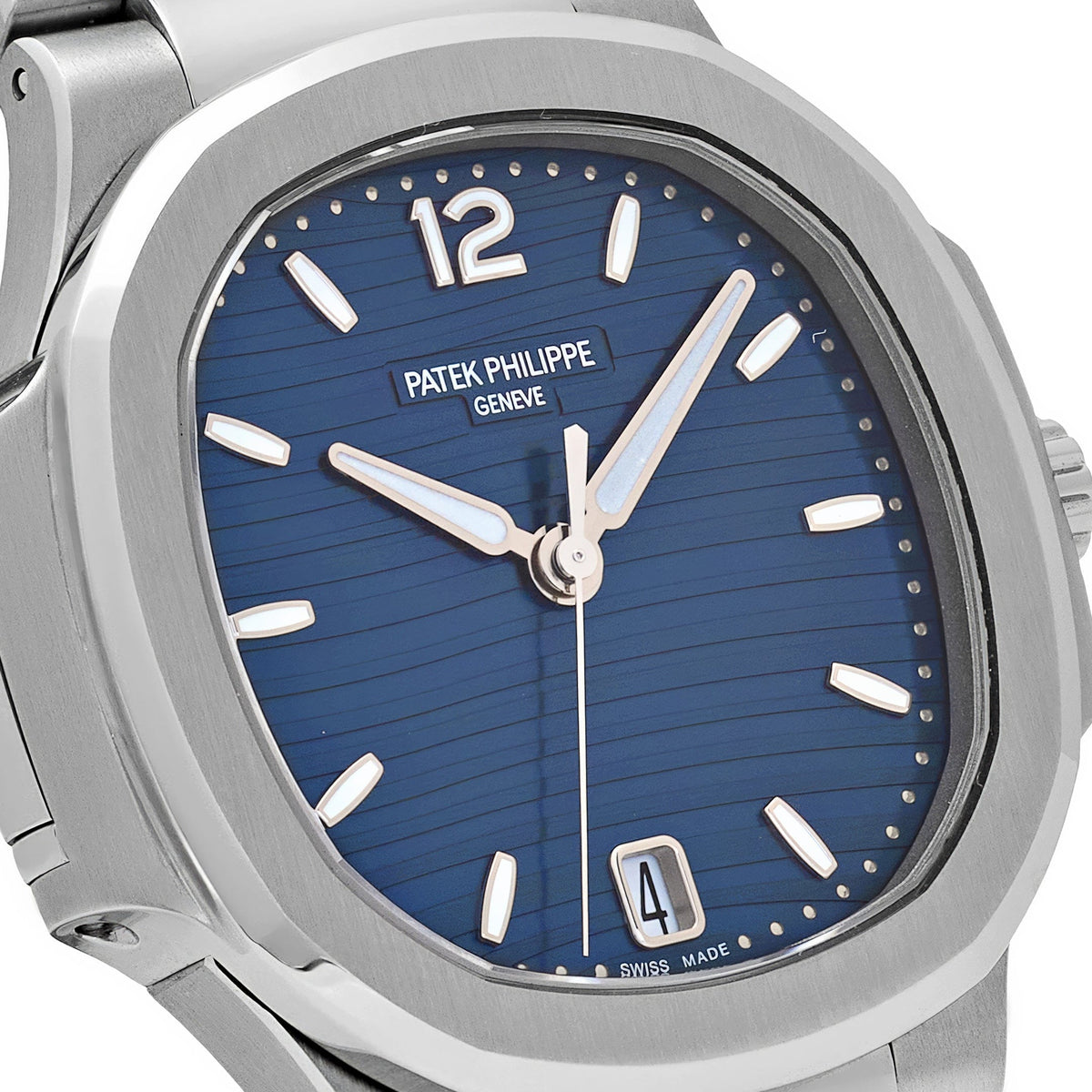 Patek Philippe Nautilus 7118/1A-001 'Ladies' Stainless Steel Blue Dial