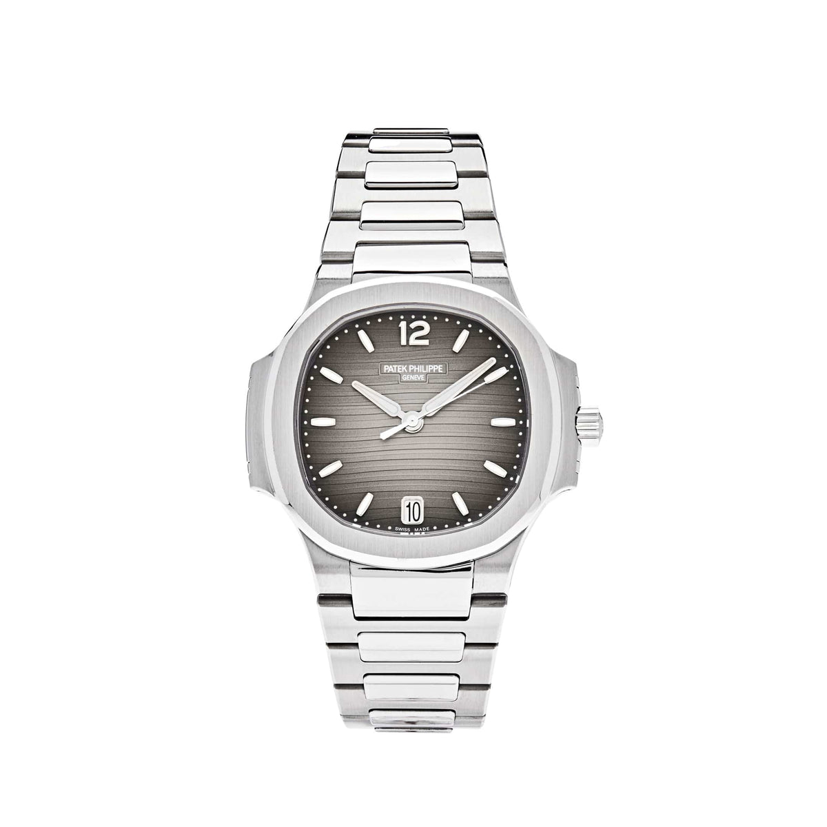 Patek Philippe Nautilus 7118/1A-011 'Ladies' Stainless Steel Smoke Grey Dial (2024)