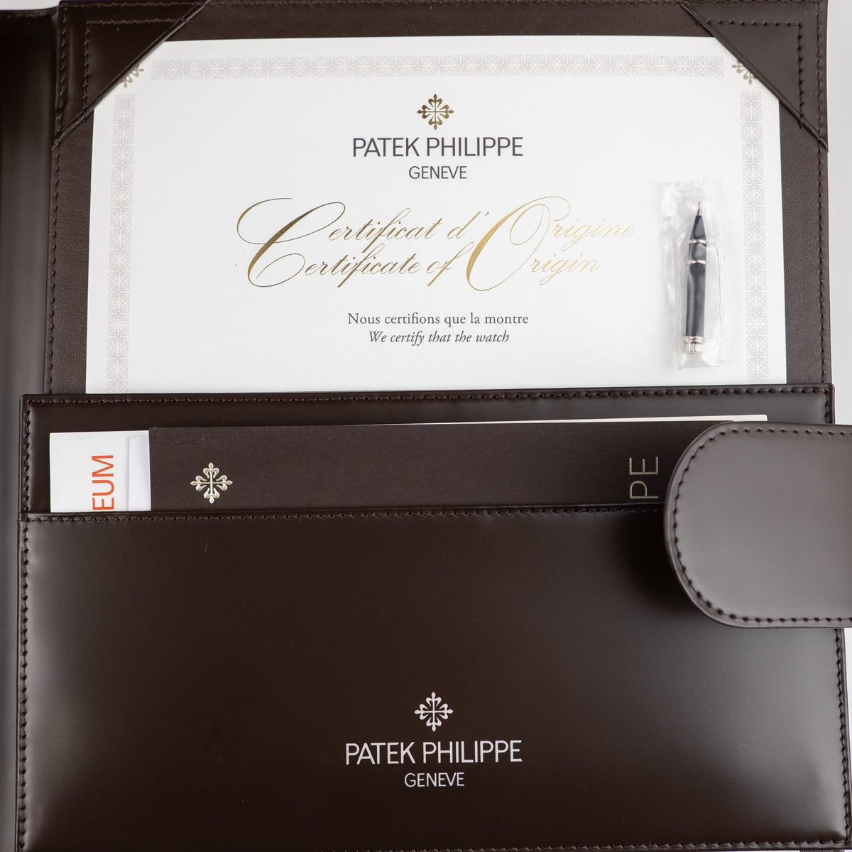 Patek Philippe Grand Complications 5208/300P-010 Minute Repeater Perpetual Calendar Chronograph Platinum Salmon Dial Diamond Baguette Bezel (2021)