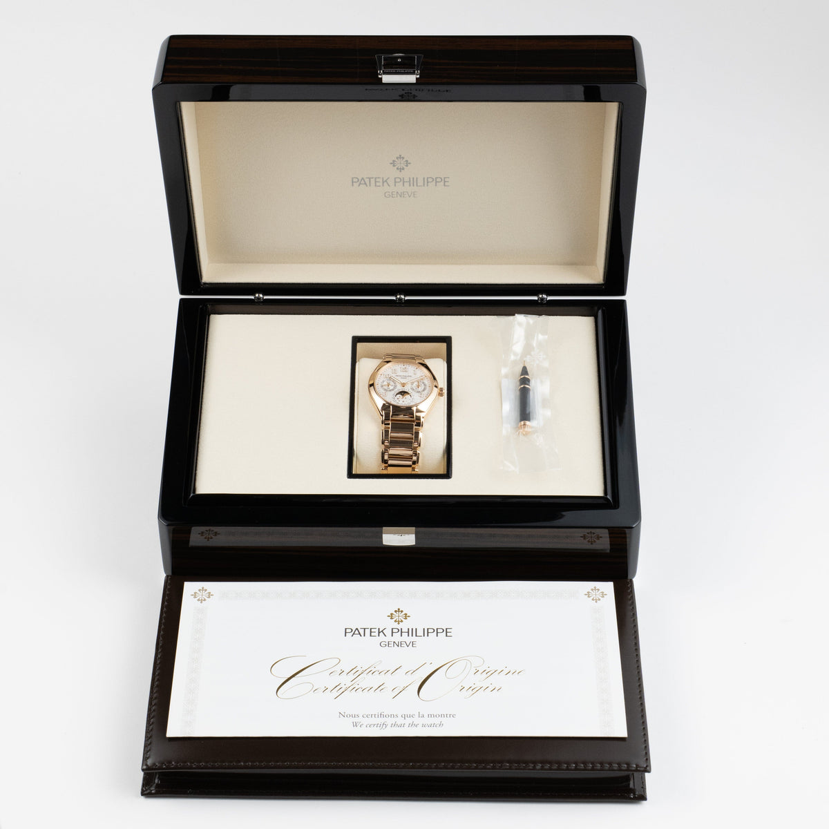 Patek Philippe Twenty-4 7340/1R-001 Rose Gold Silver Dial (2025)