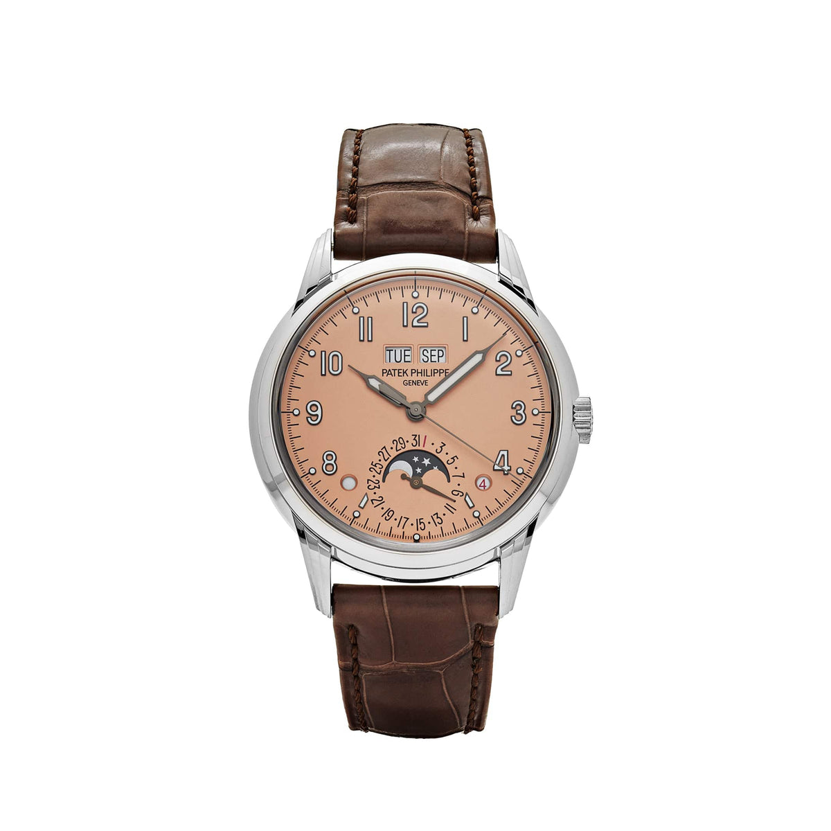 Patek Phillipe Grand Complications 5320G-011 Perpetual Calendar White Gold Salmon Dial (2024)