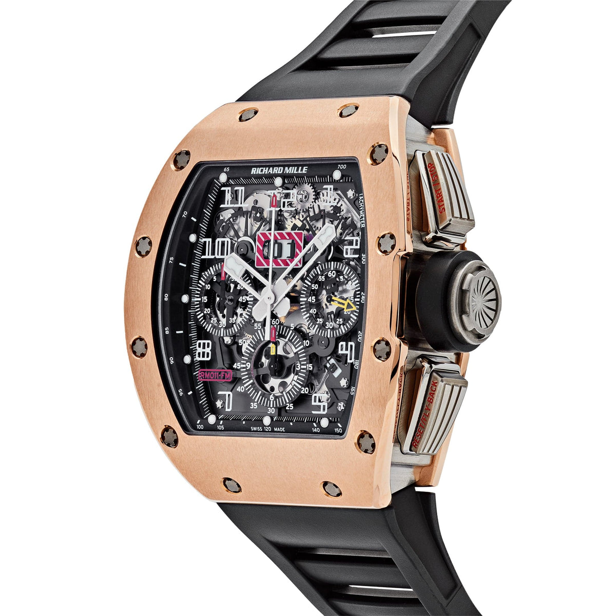 Richard Mille RM 011 Felipe Massa Chronograph Rose Gold Titanium