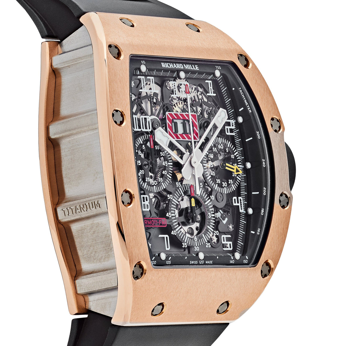 Richard Mille RM 011 Felipe Massa Chronograph Rose Gold Titanium