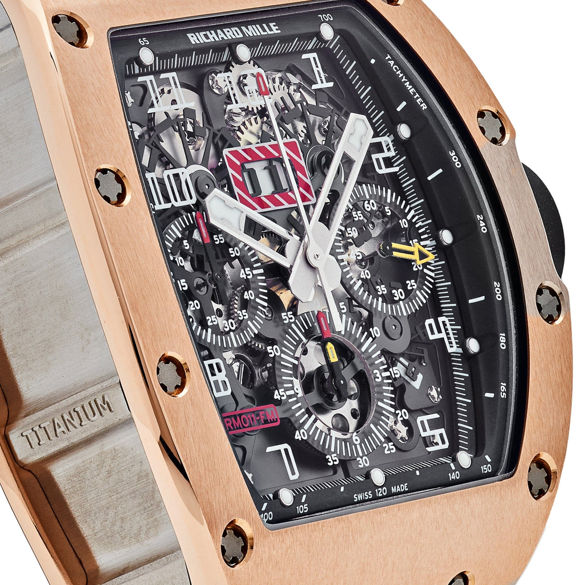 Richard Mille RM 011 Felipe Massa Chronograph Rose Gold Titanium