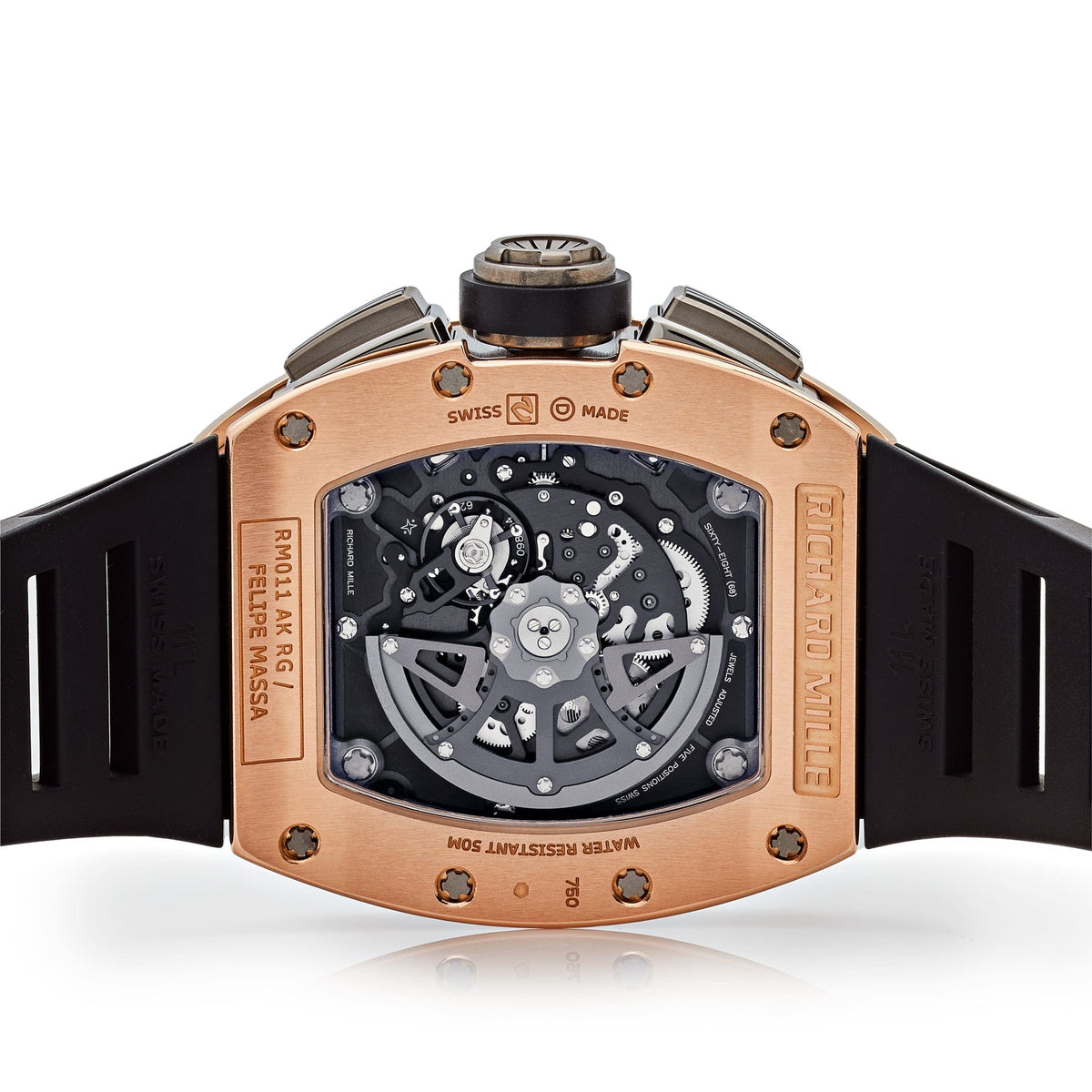 Richard Mille RM 011 Felipe Massa Chronograph Rose Gold Titanium