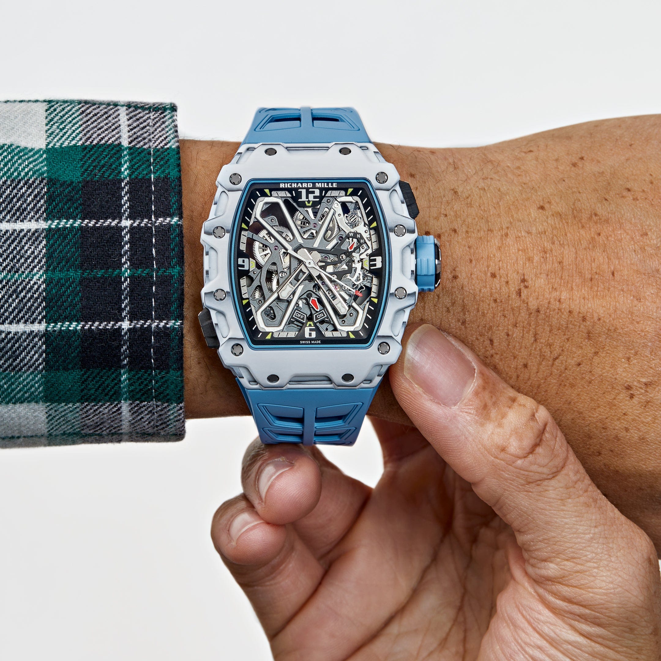 Richard Mille RM 35-03 'Rafael Nadal' White Quartz TPT