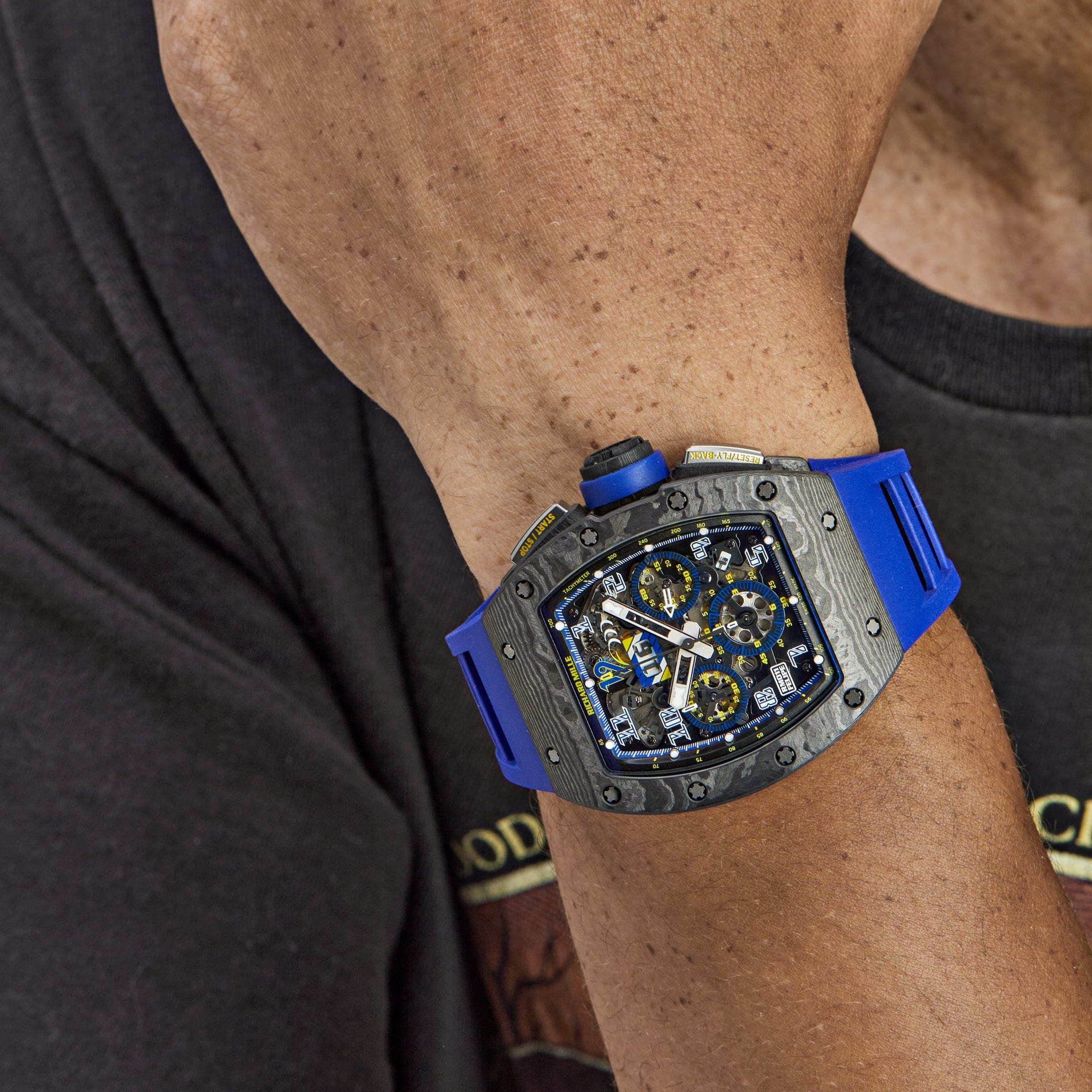 Richard Mille RM 011 Automatic Flyback Chronograph Felipe Massa 10th Anniversary Carbon TPT Titanium Limited Edition of 100