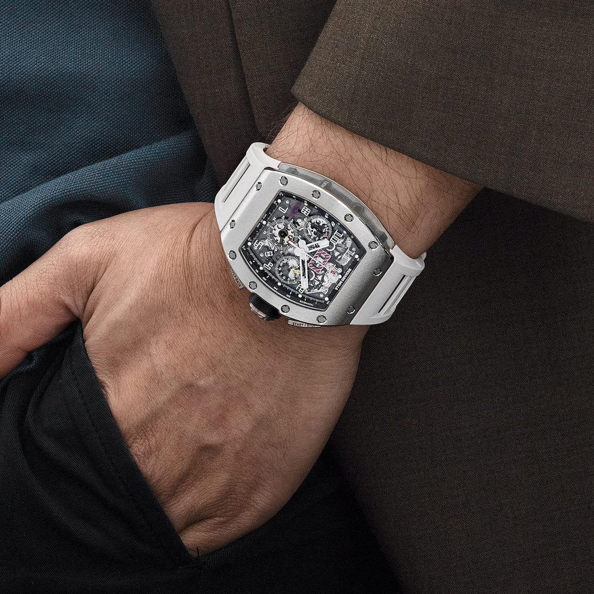 Richard Mille RM 011 Felipe Massa Flyback Chronograph Titanium (2014)
