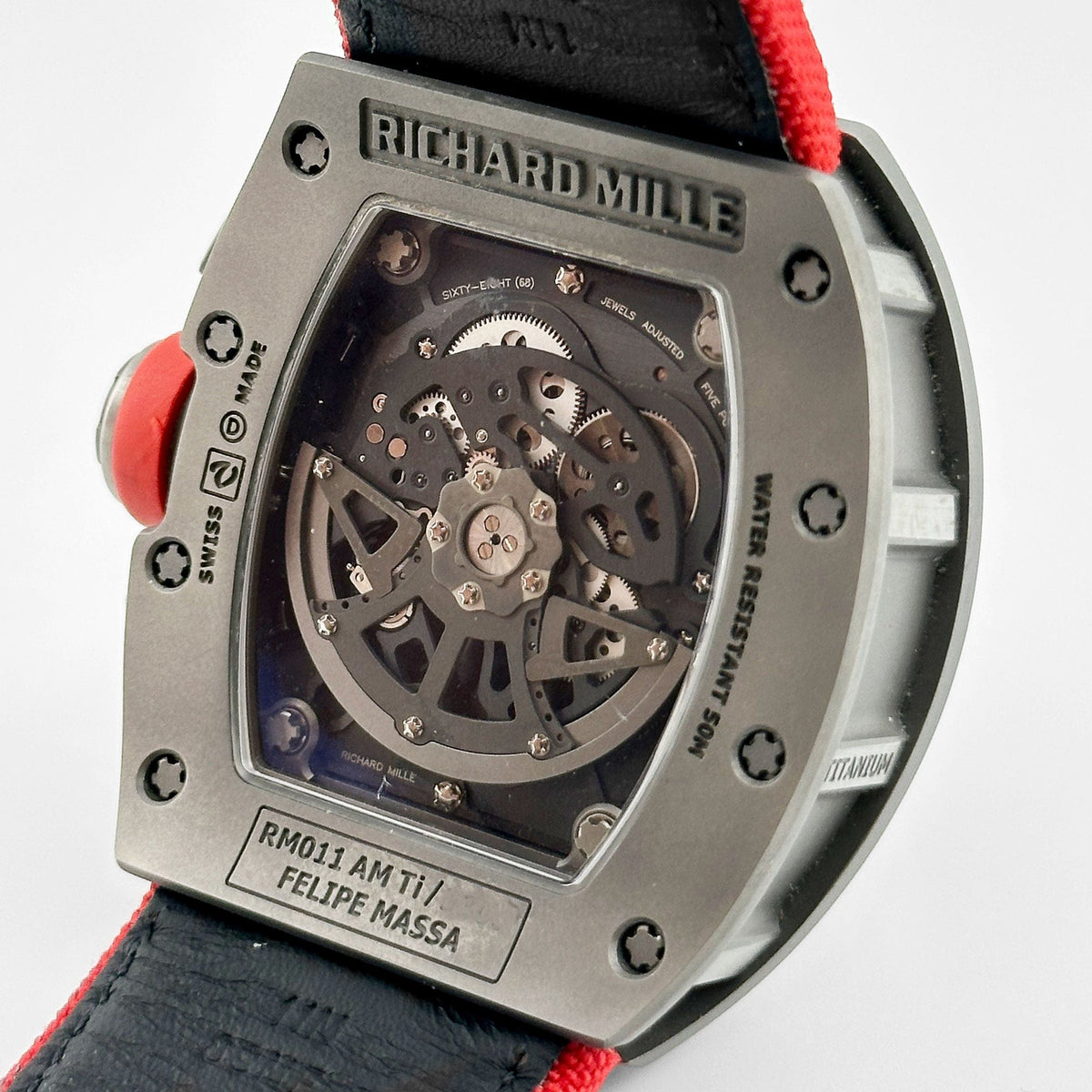 Richard Mille RM 011 Felipe Massa Sandblast Titanium Chronograph