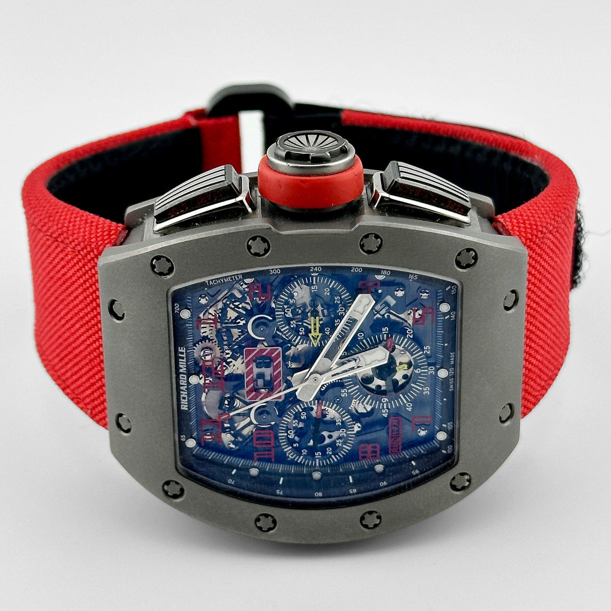 Richard Mille RM 011 Felipe Massa Sandblast Titanium Chronograph