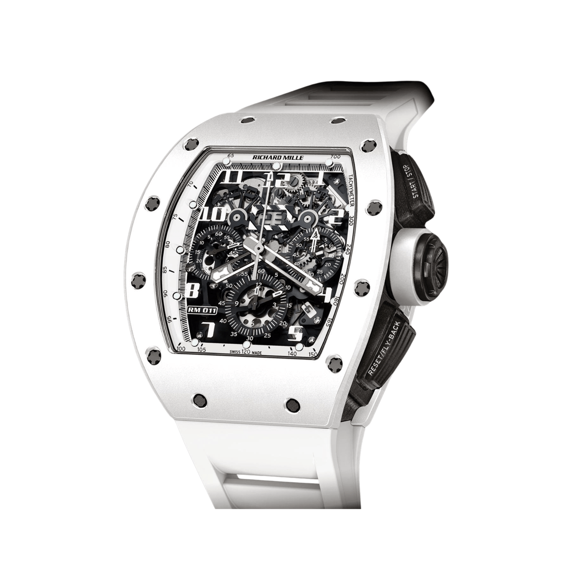 Richard Mille RM 011 FM 'White Ghost' White Ceramic Limited Edition of 30