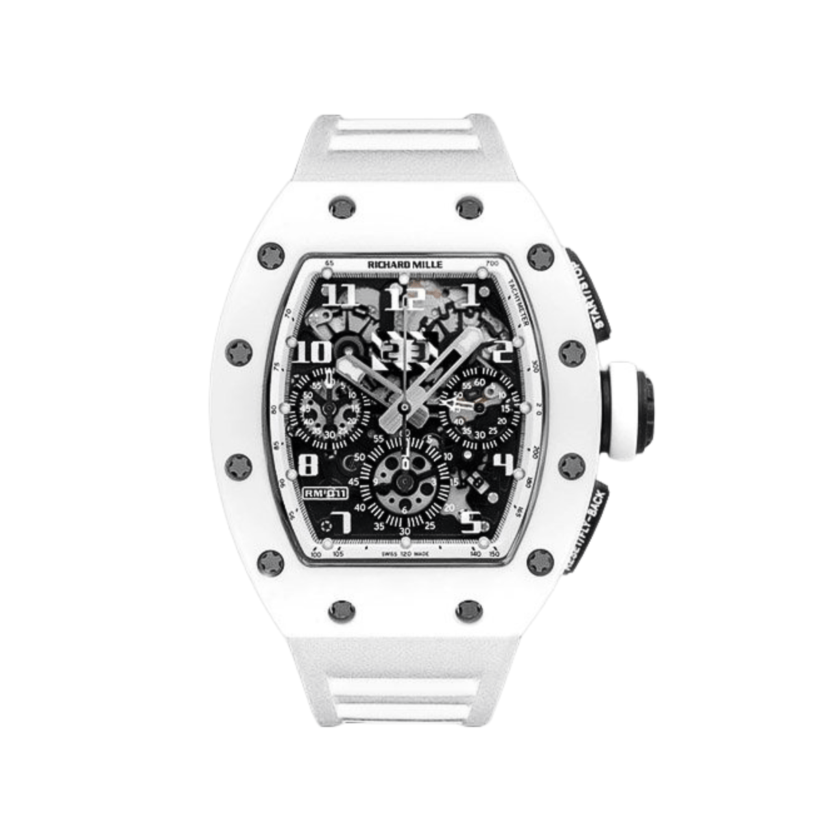 Richard Mille RM 011 FM 'White Ghost' White Ceramic Limited Edition of 30