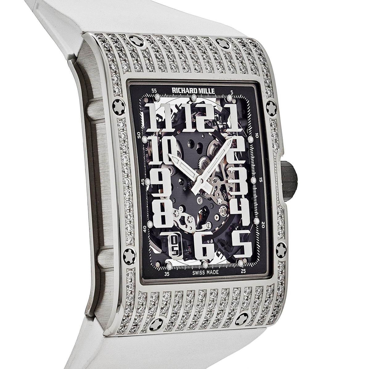 Richard Mille RM 016 'Extra Flat' White Gold Diamond Set (2008)