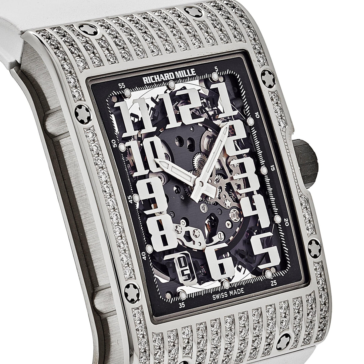 Richard Mille RM 016 'Extra Flat' White Gold Diamond Set (2008)