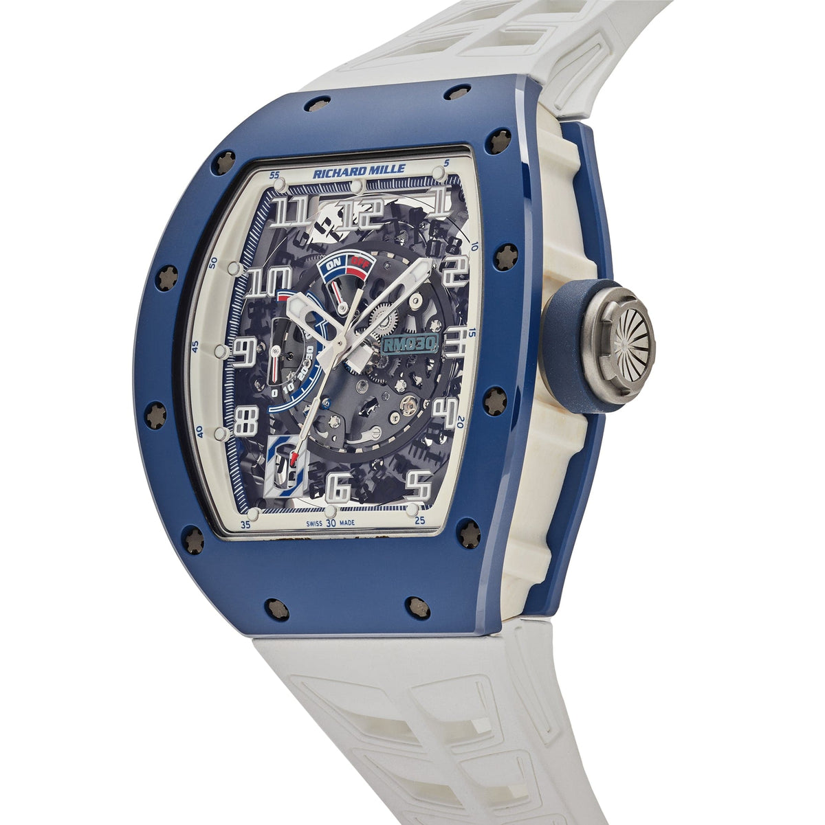 Richard Mille RM 030 Blue Ceramic Boutique Edition