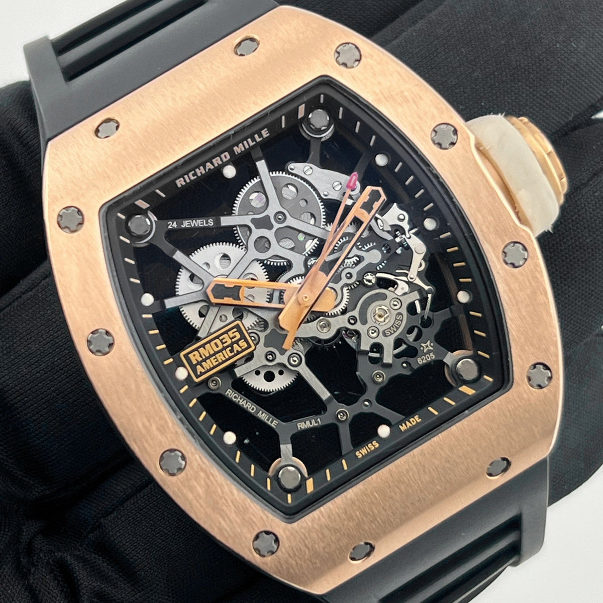 Richard Mille RM 035 Rafael Nadal Americas 2 Rose Gold Toro Limited Edition of 50 (2018)