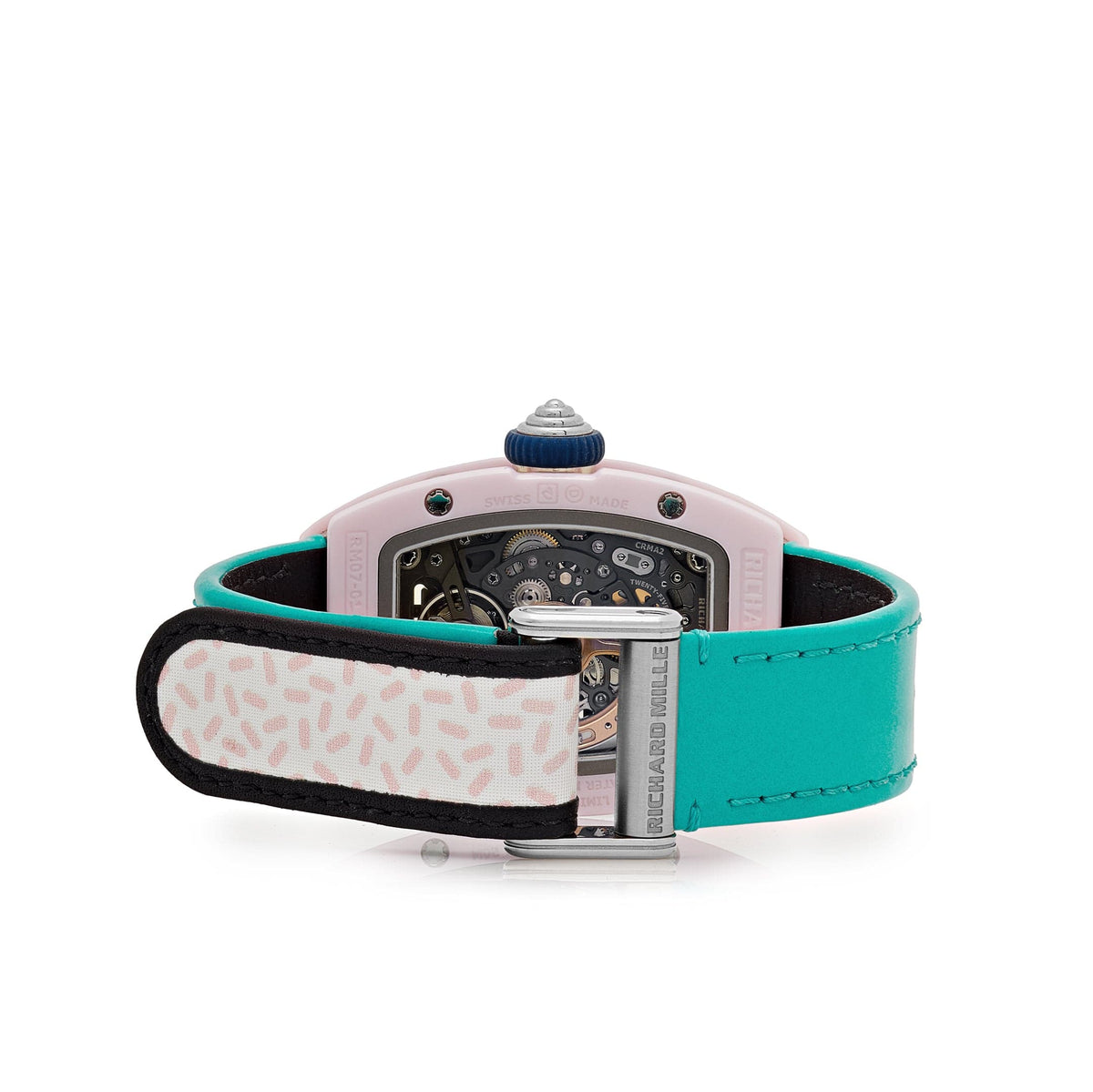 Richard Mille RM 07-01 'Ladies' Coloured Ceramics Blush Pink Limited Edition