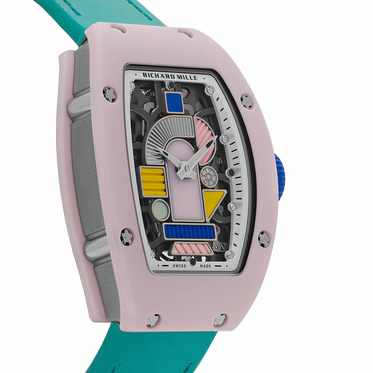 Richard Mille RM 07-01 'Ladies' Coloured Ceramics Blush Pink Limited Edition