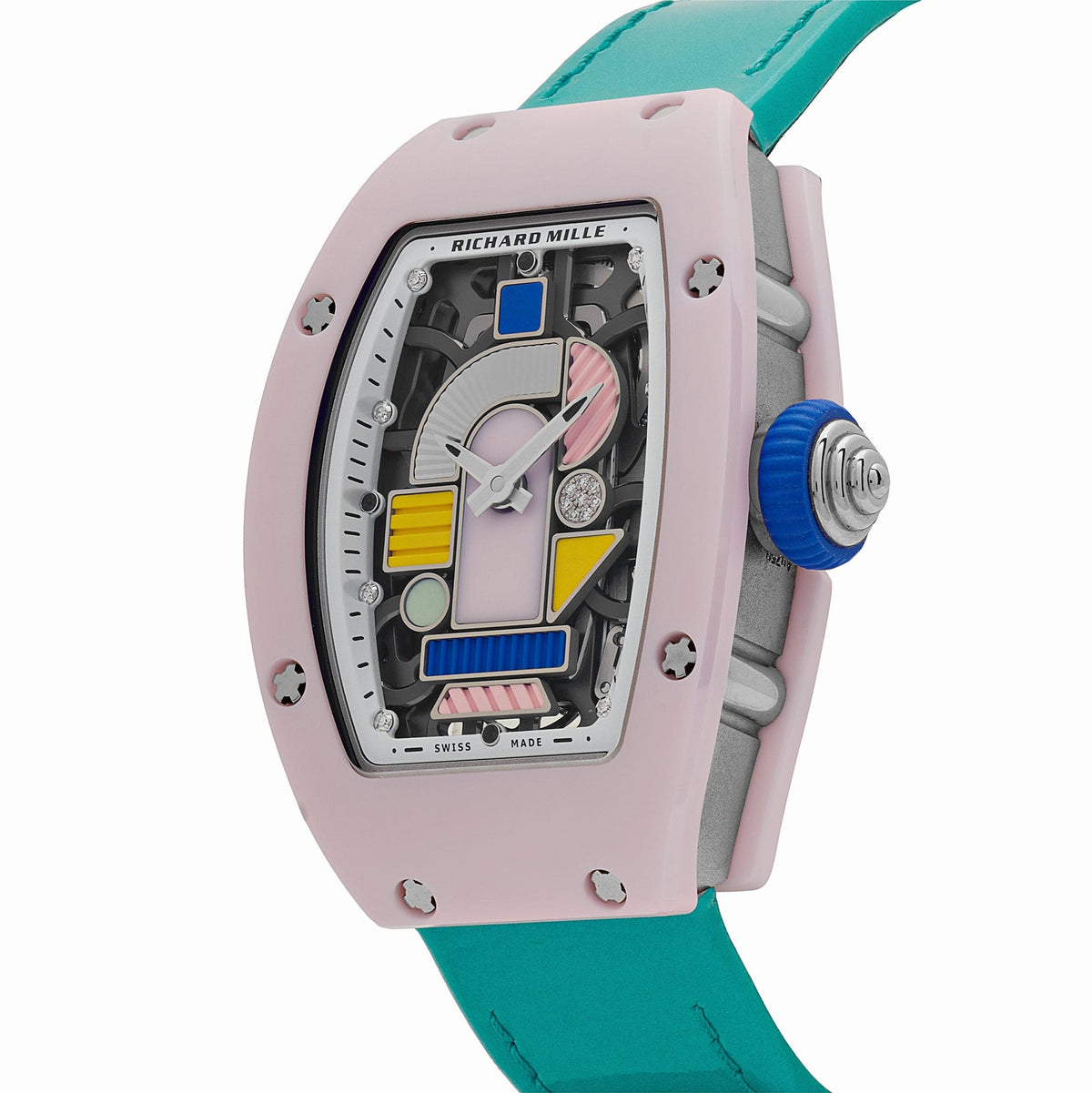 Richard Mille RM 07-01 'Ladies' Coloured Ceramics Blush Pink Limited Edition