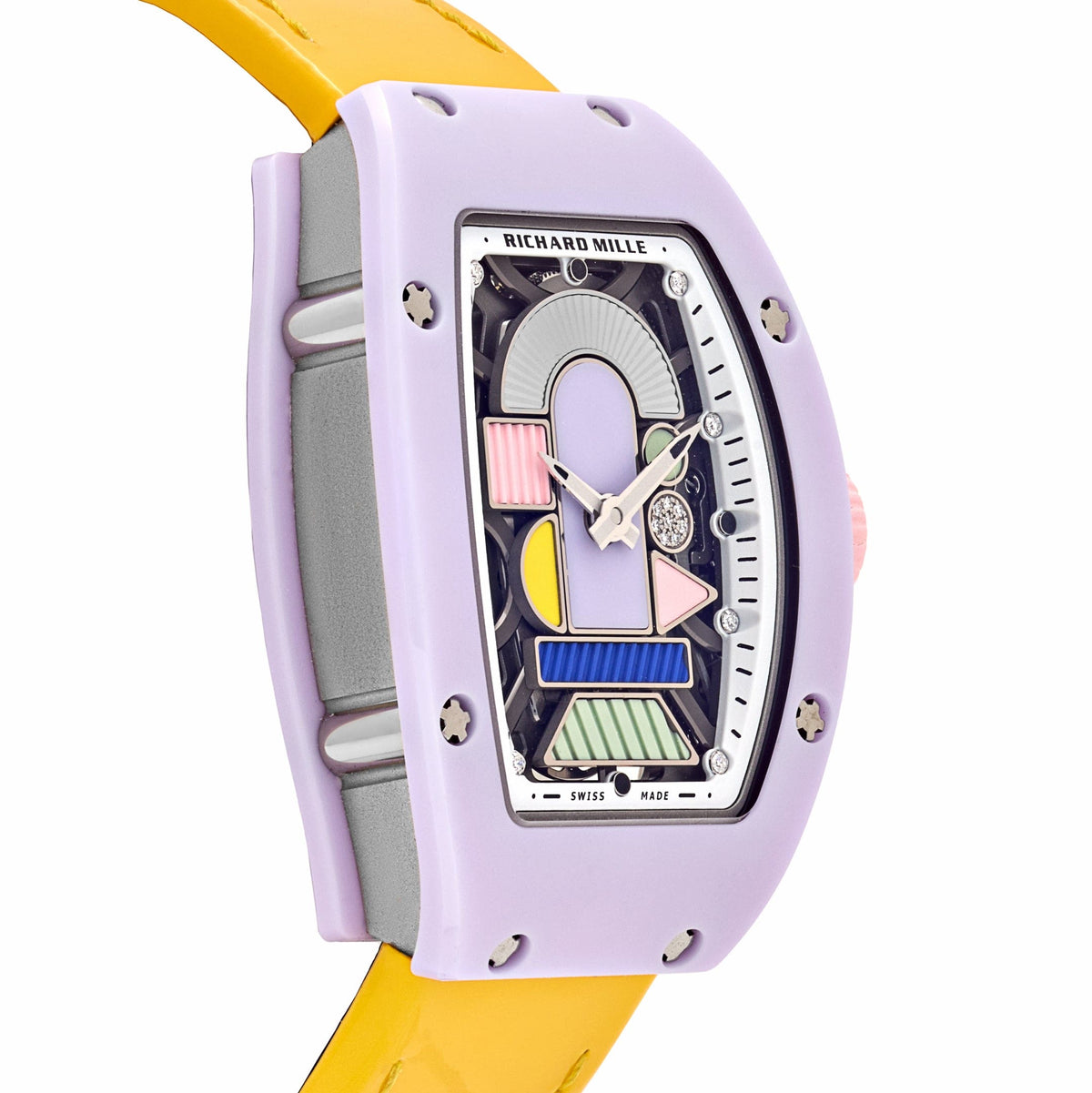 Richard Mille RM 07-01 'Ladies' Coloured Ceramics Lavender Pink Limited Edition (2024)