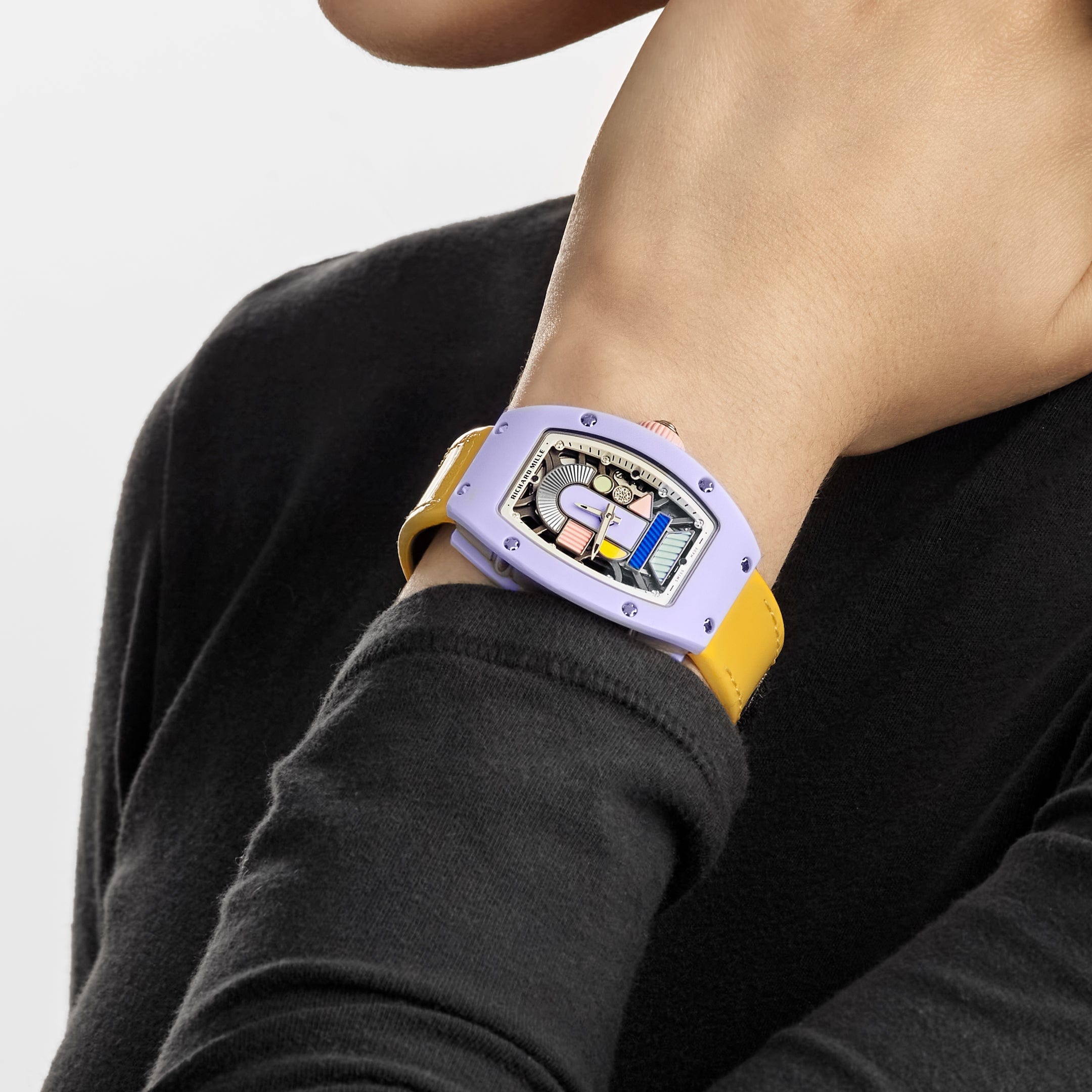 Richard Mille RM 07-01 'Ladies' Coloured Ceramics Lavender Pink Limited Edition (2024)