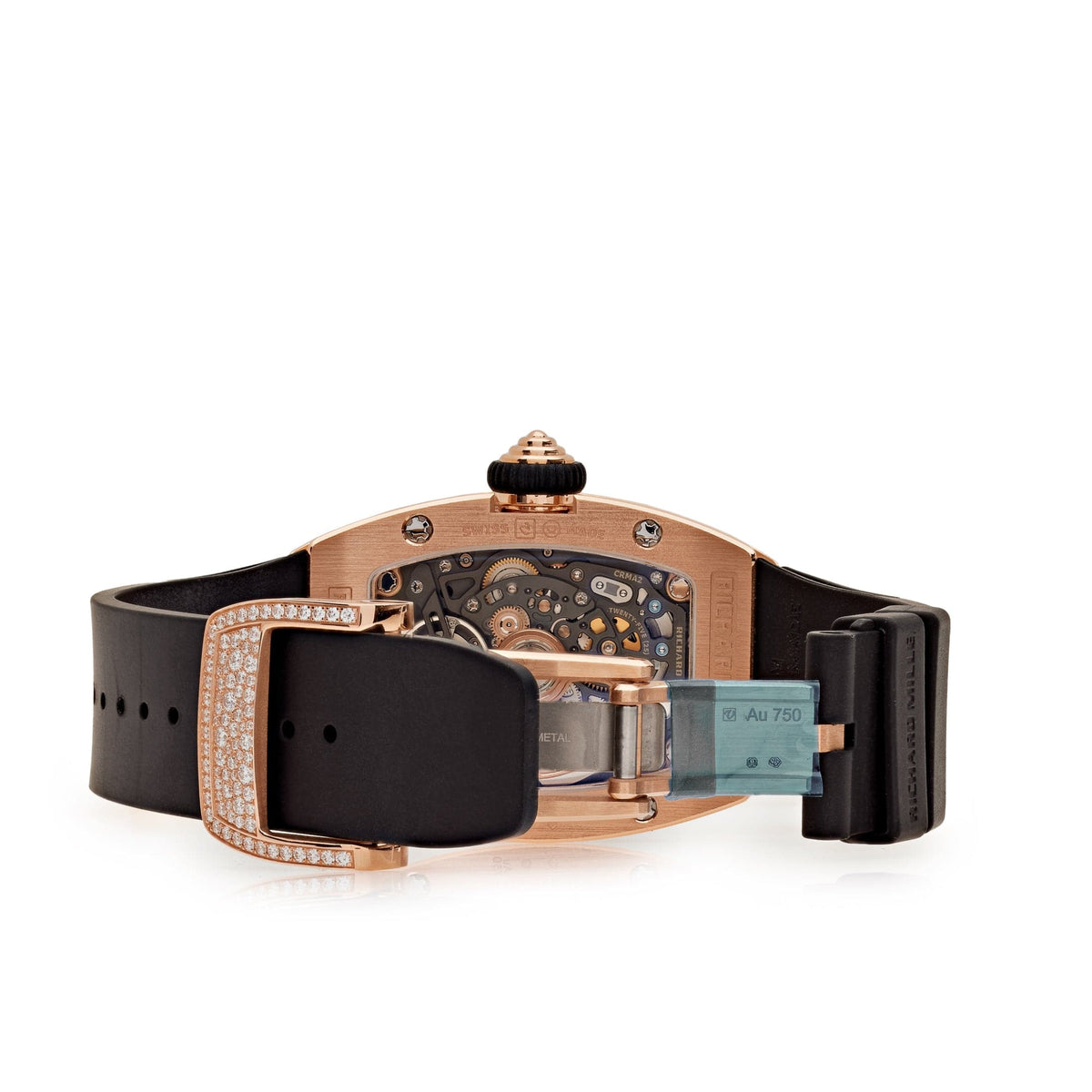 Richard Mille RM 07-01 'Ladies' Rose Gold Onyx Snow Diamond Set