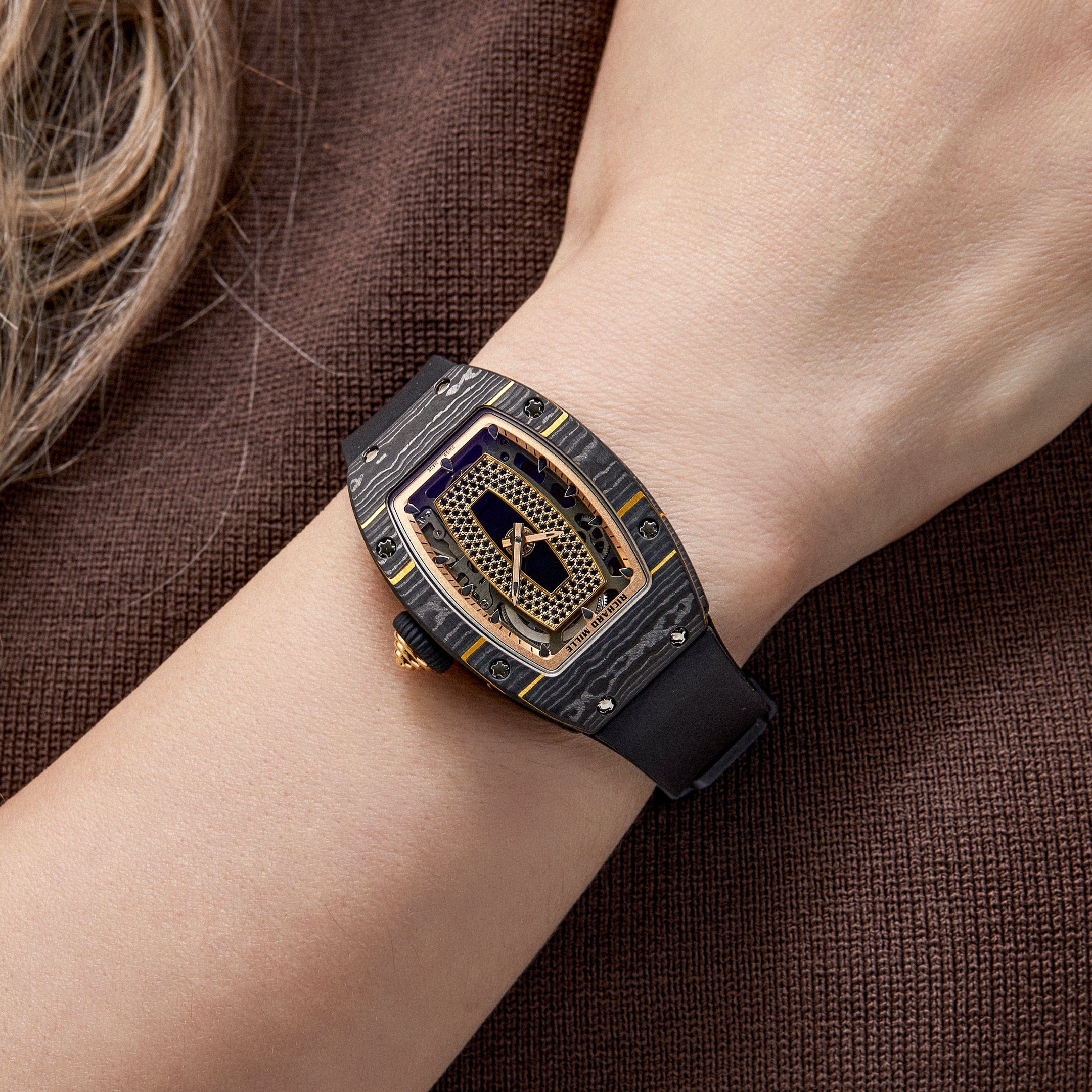 Richard Mille RM 07-01 'Ladies' Carbon TPT Rose Gold
