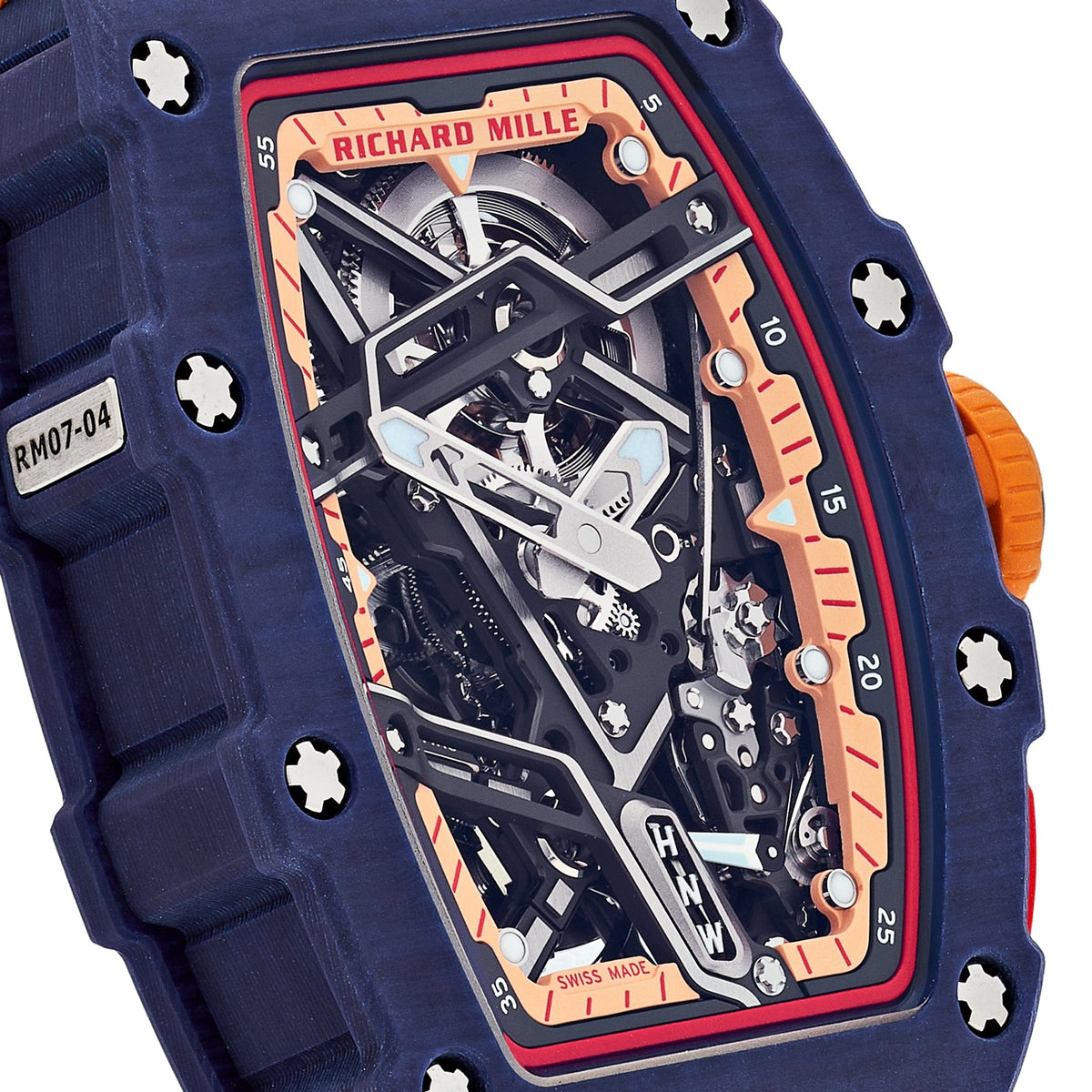 Richard Mille RM 07-04 'Ladies' Dark Blue Quartz TPT Automatic Sport