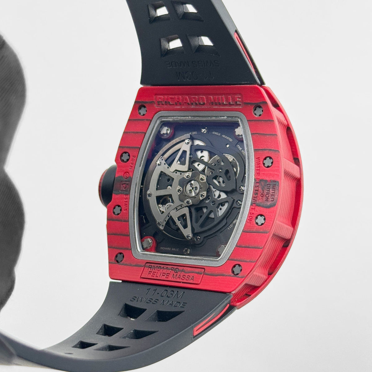 Richard Mille RM 011 Automatic Flyback Chronograph Red Quartz TPT