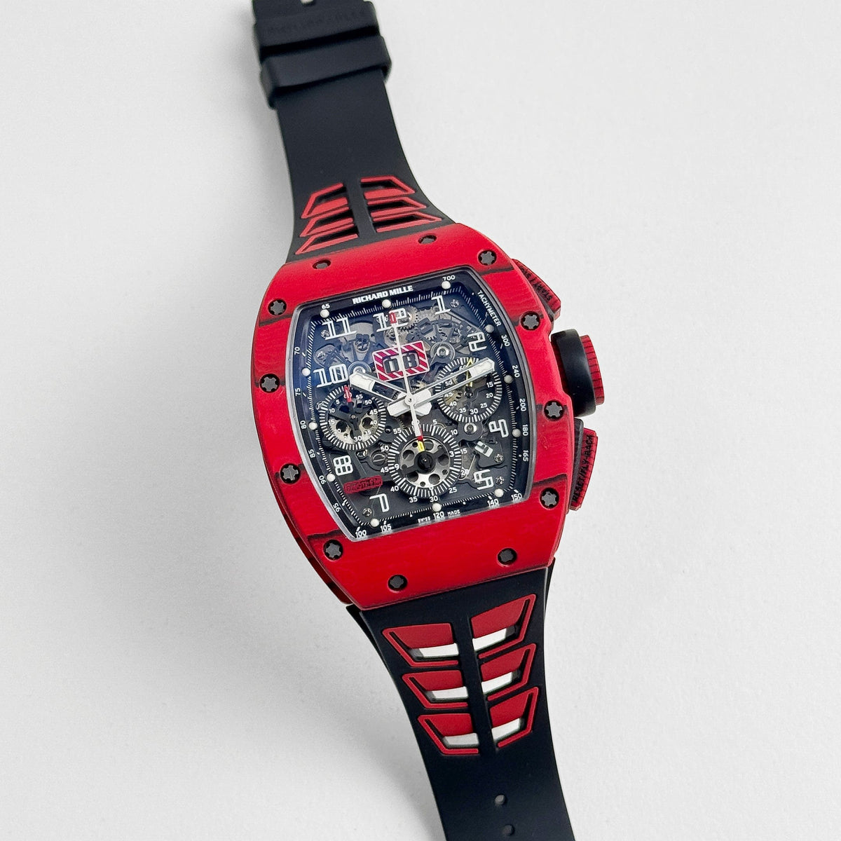 Richard Mille RM 011 Automatic Flyback Chronograph Red Quartz TPT