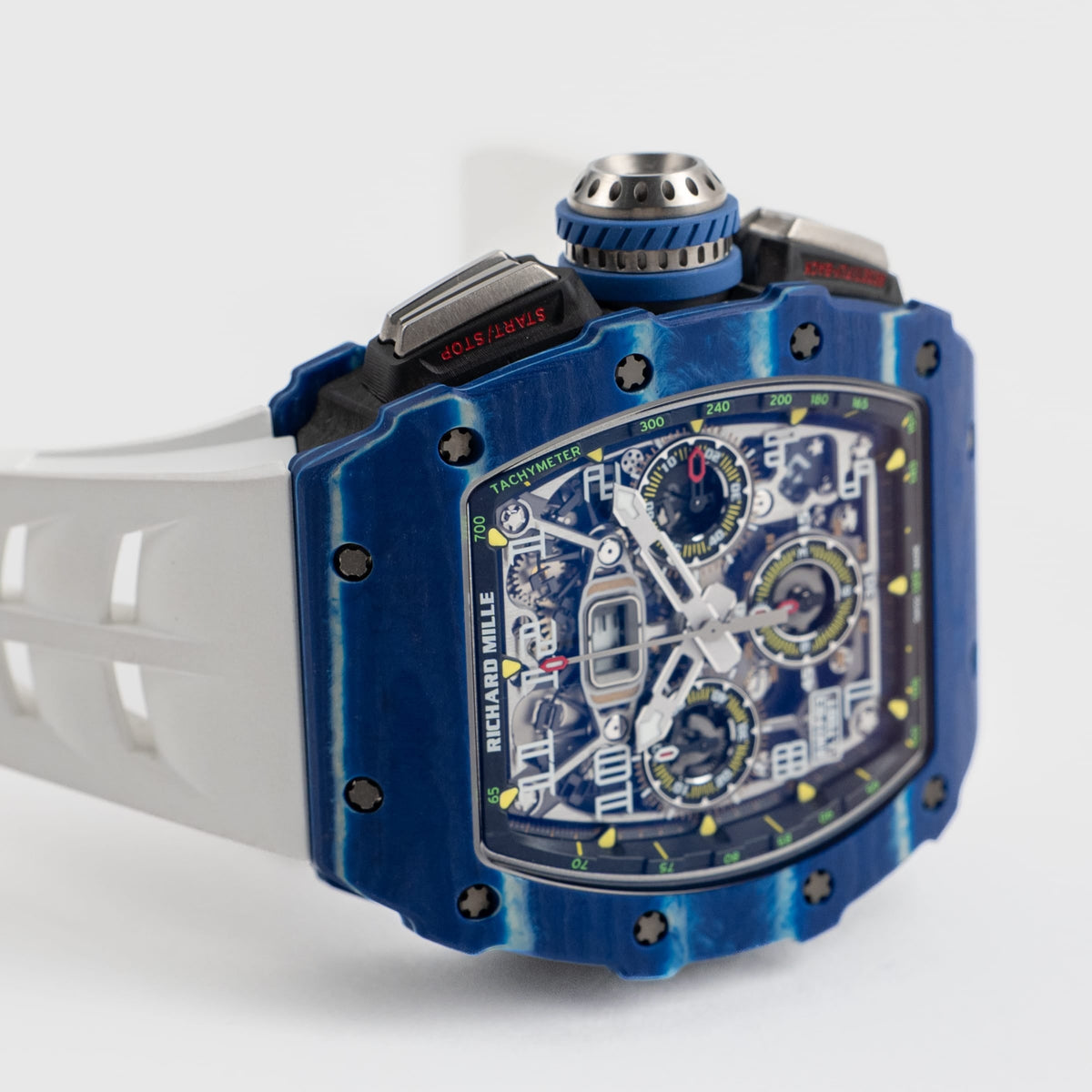Richard Mille RM 11-03 'Jean Todt' Automatic Flyback Chronograph Blue White Quartz TPT Limited Edition of 150 (2018)