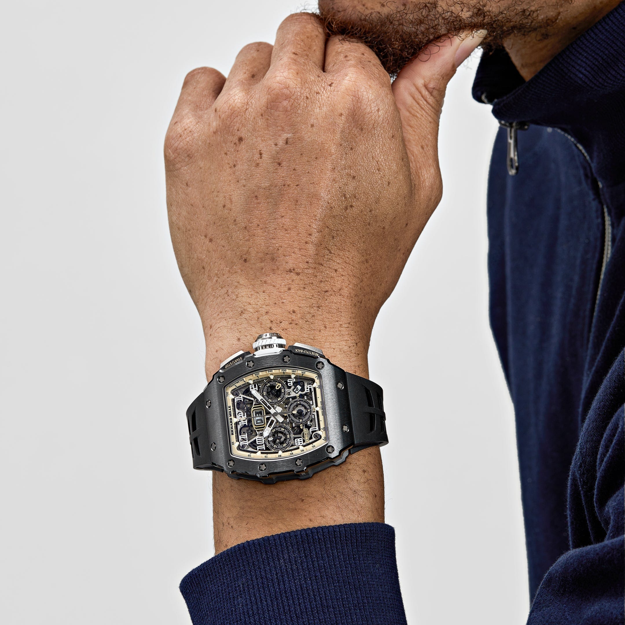 Richard Mille RM 11-03 'Last Black Edition' Automatic Flyback Chronograph Black Ceramic Limited Edition of 33