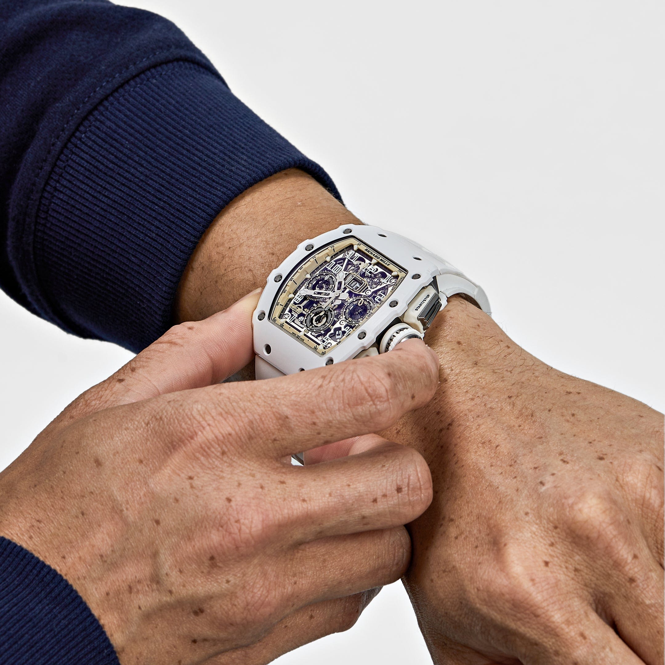 Richard Mille RM 11-03 'Last White Edition' Automatic Flyback Chronograph White Ceramic Limited Edition of 33 pieces