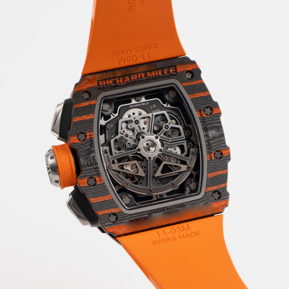 Richard Mille RM 11-03 'McLaren' Carbon Orange Quartz TPT Limited Edition of 500 (2019)