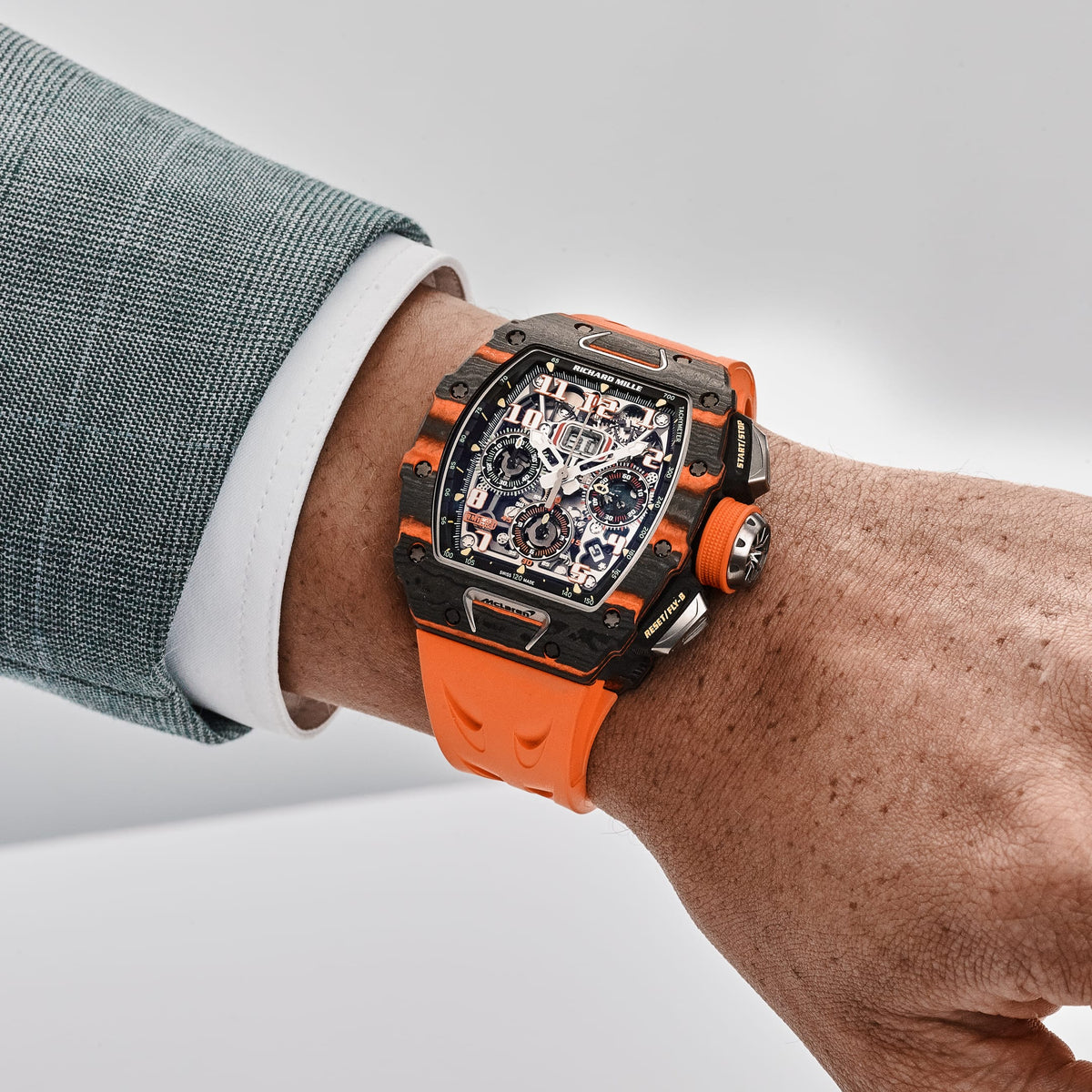 Richard Mille RM 11-03 'McLaren' Carbon Orange Quartz TPT Limited Edition of 500 (2019)