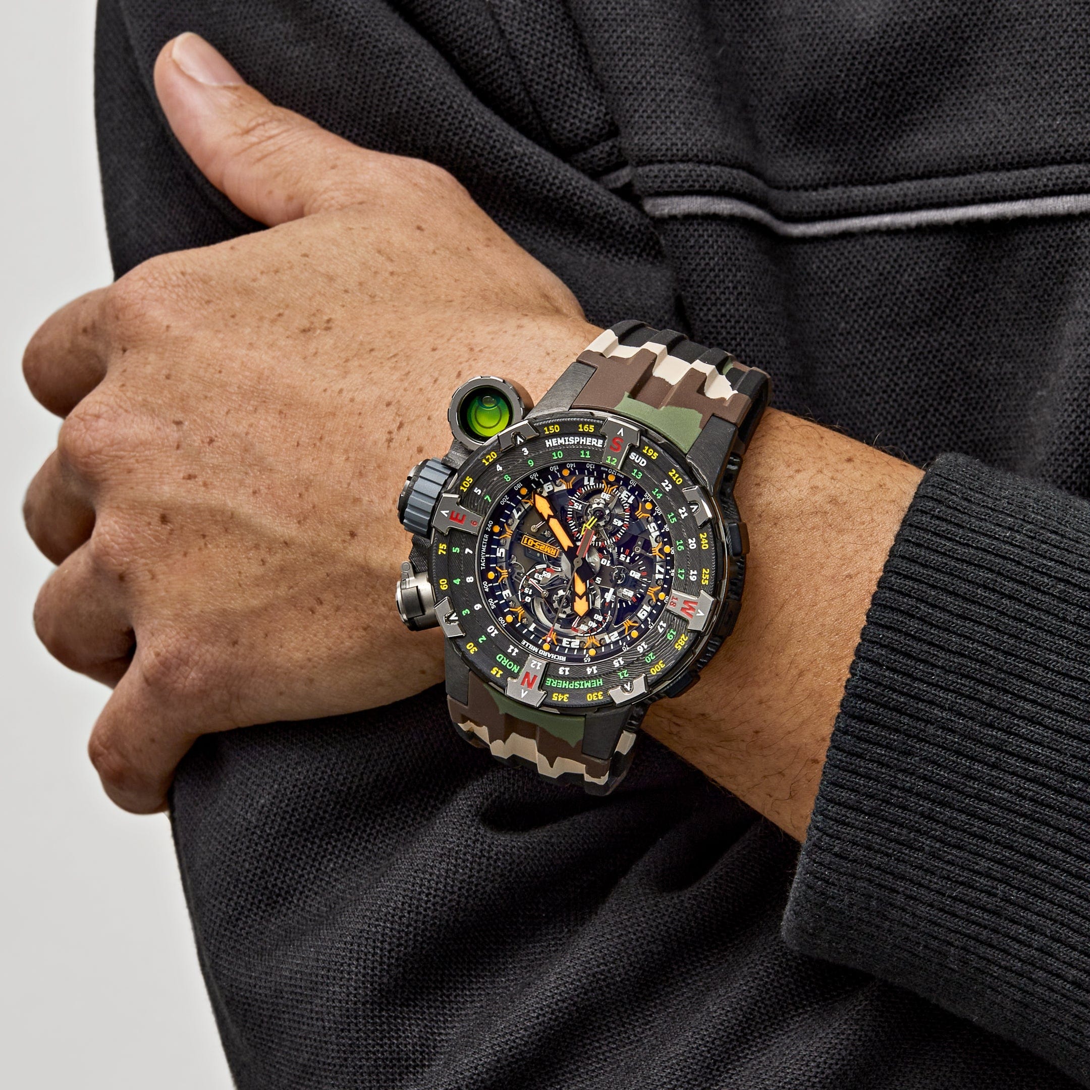 Richard Mille RM 25-01 'Sylvester Stallone' Carbon TPT Titanium Limited Edition of 20