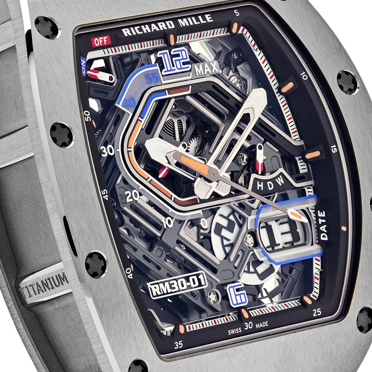 Richard Mille RM 30-01 Declutchable Rotor Titanium