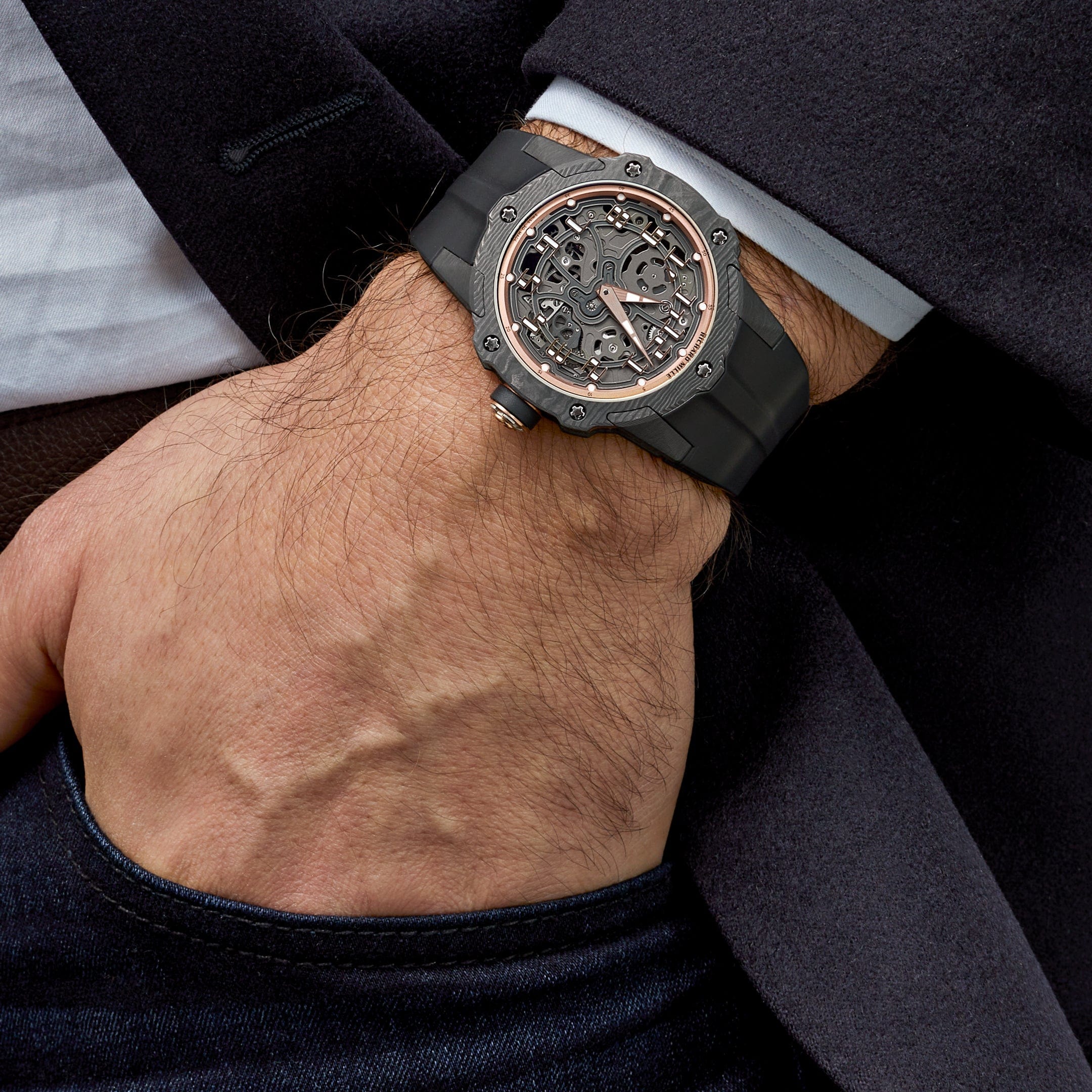 Richard Mille RM 33-02 Carbon-TPT Rose Gold Limited Edition of 140 (2020)