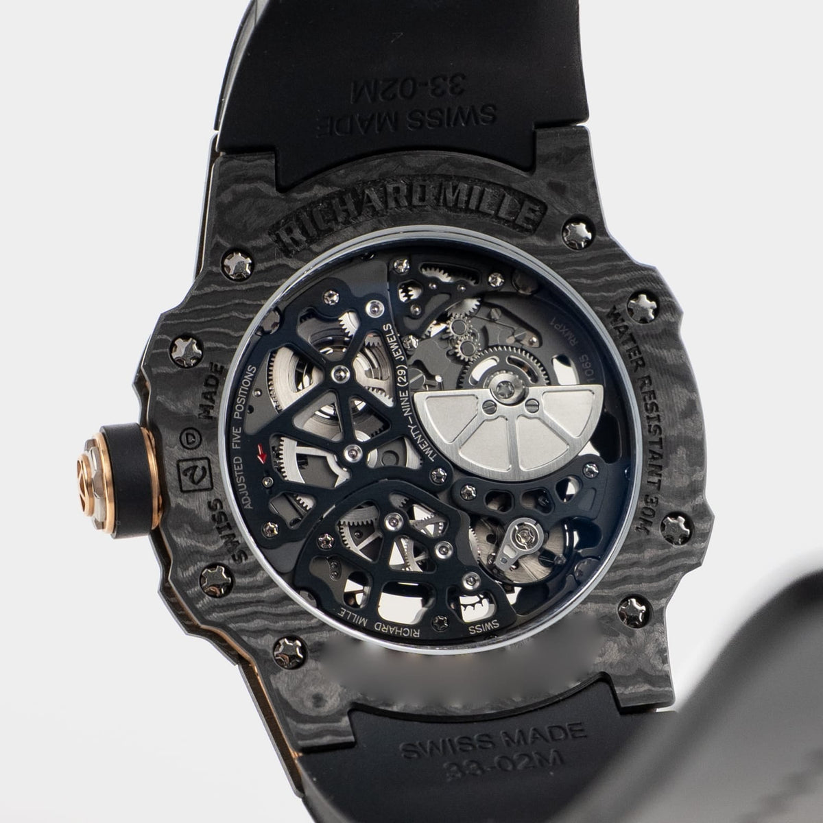 Richard Mille RM 33-02 Carbon-TPT Rose Gold Limited Edition of 140 (2020)