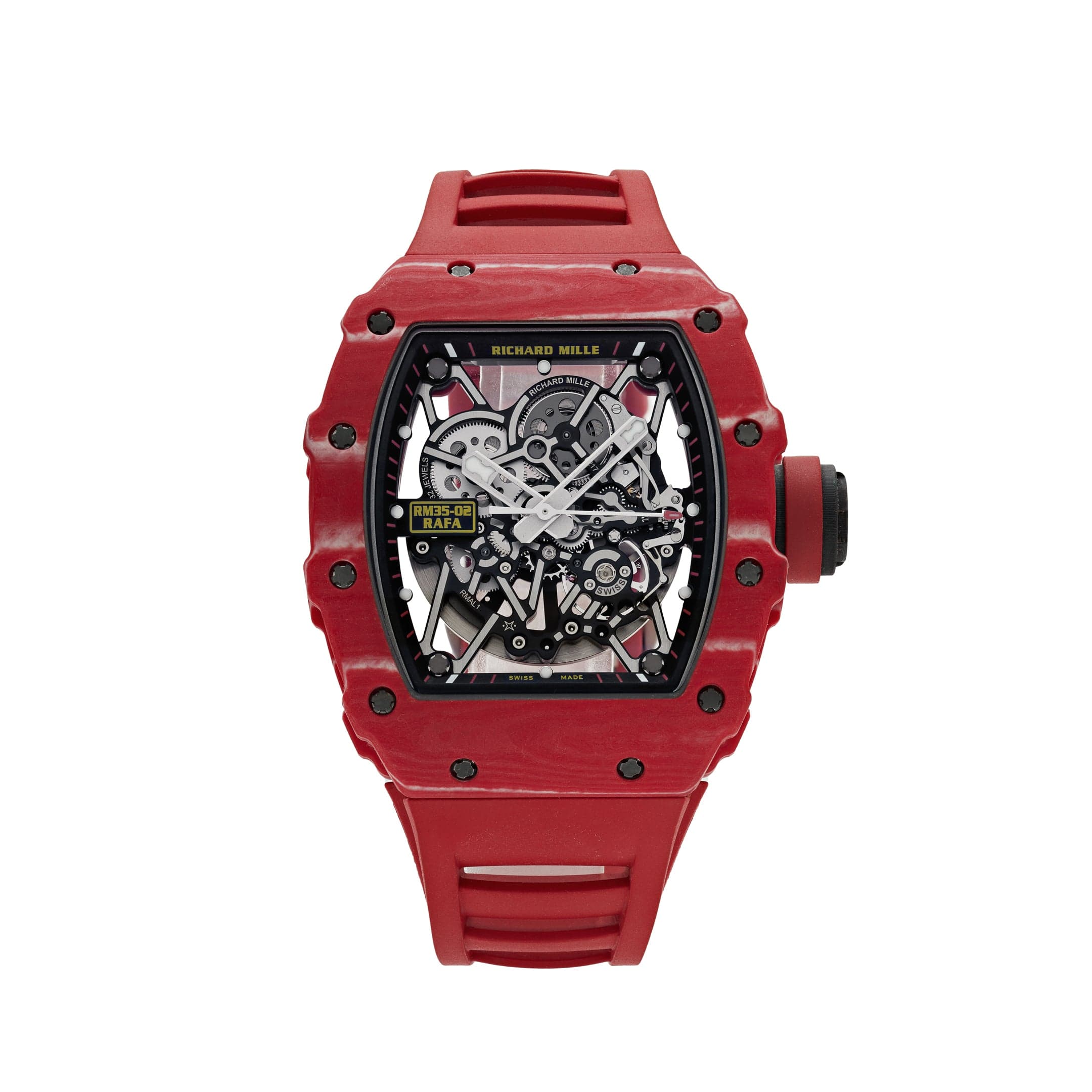 Richard Mille RM 35-02 Rafael Nadal Automatic Red Quartz TPT