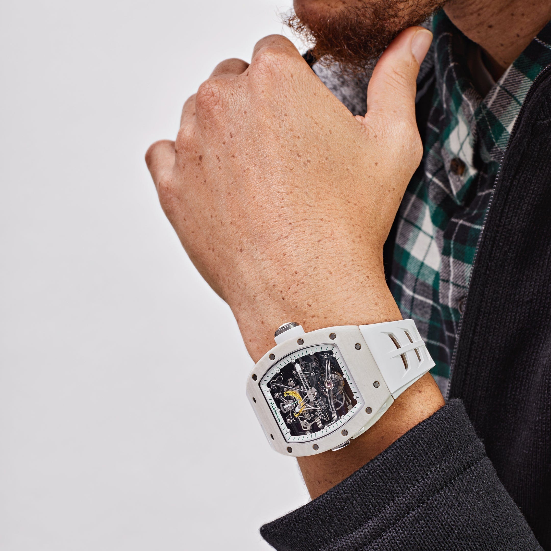 Richard Mille RM 38-01 'Bubba Watson' White Quartz TPT Titanium Limited Edition of 50