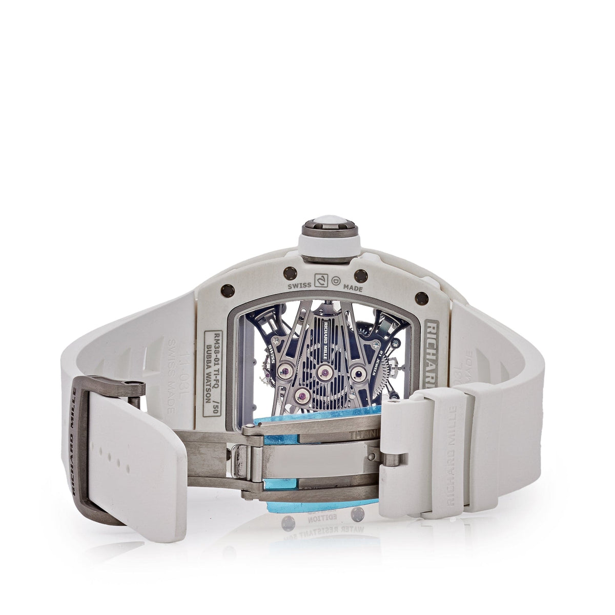 Richard Mille RM 38-01 'Bubba Watson' White Quartz TPT Titanium Limited Edition of 50