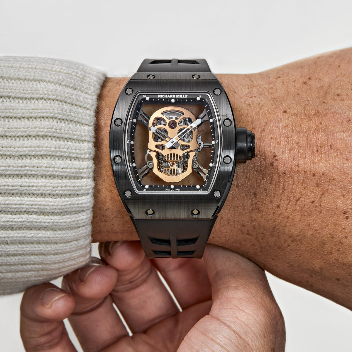 Richard Mille RM 52-01 'Skull' Black Ceramic Limited Edition of 30 (2016)