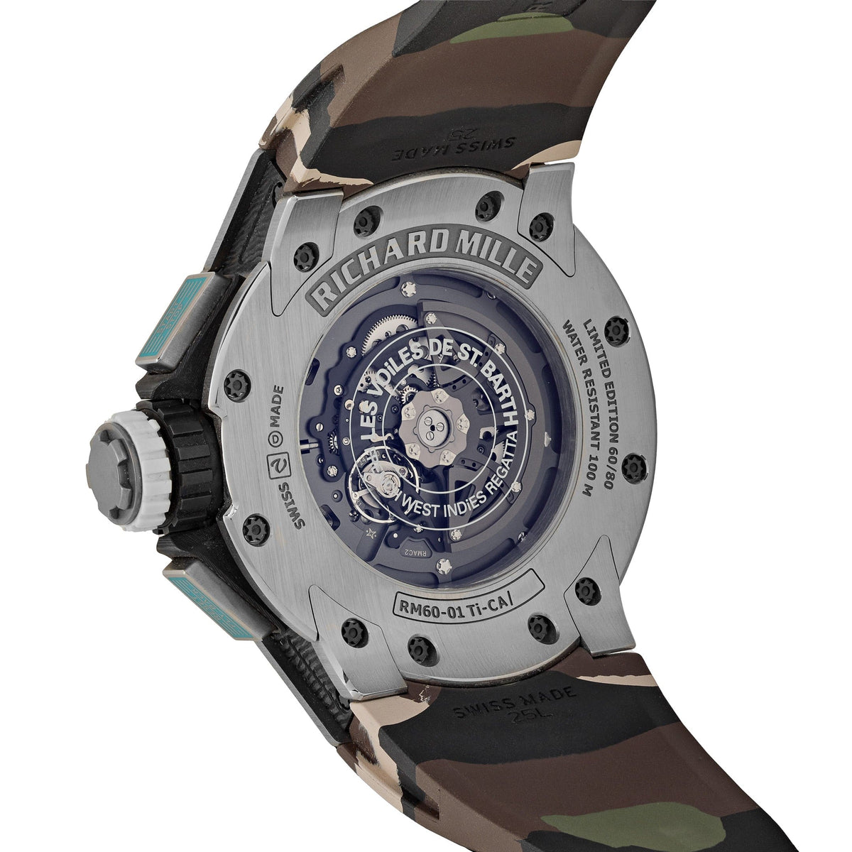 Richard Mille RM 60-01 ‘Les Voiles De St Barth’ Titanium Carbon Limited Edition of 80