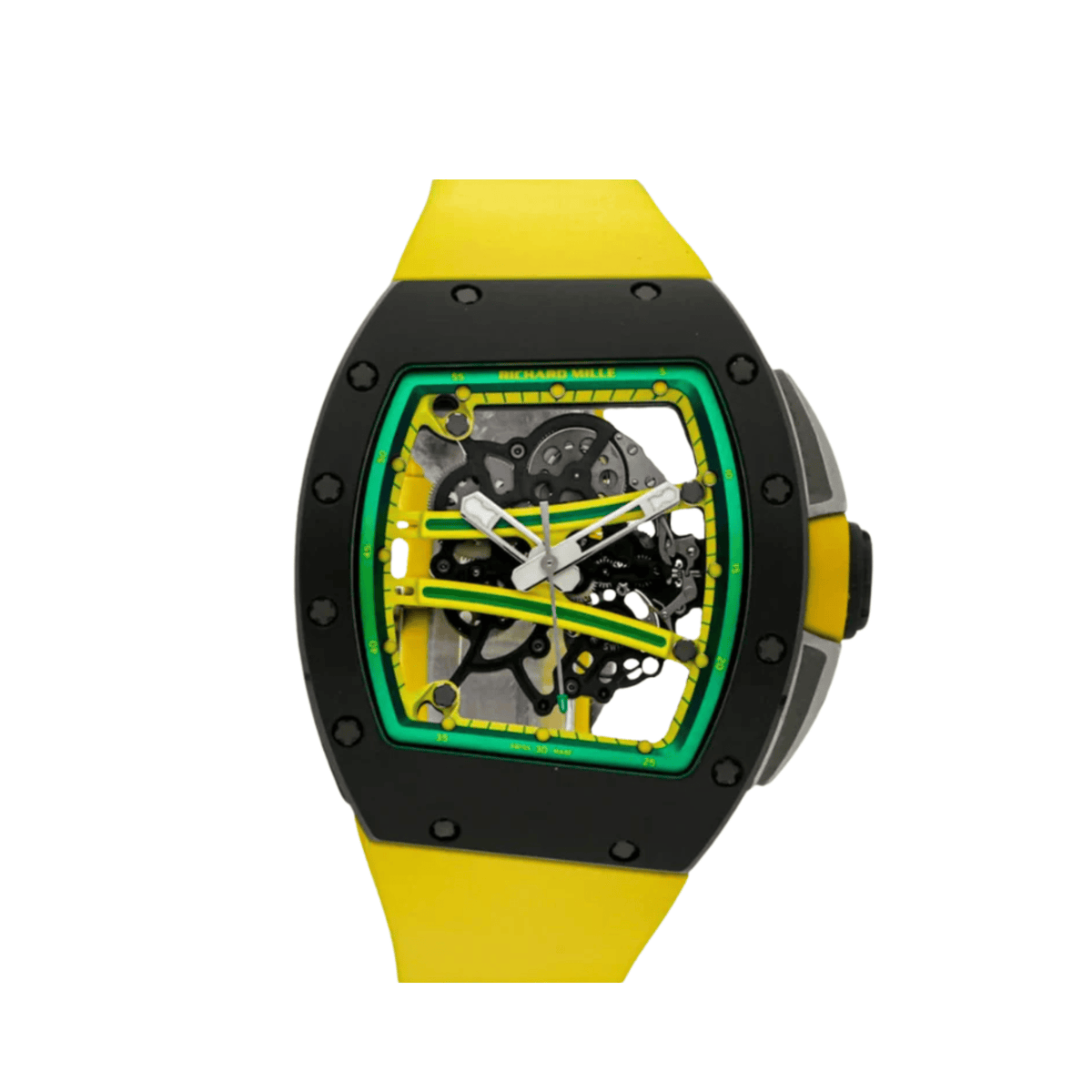 Richard Mille RM 61-01 Yohan Blake Ceramic Yellow and Green Accents Jamaica Limited Edition of 100 (2018)