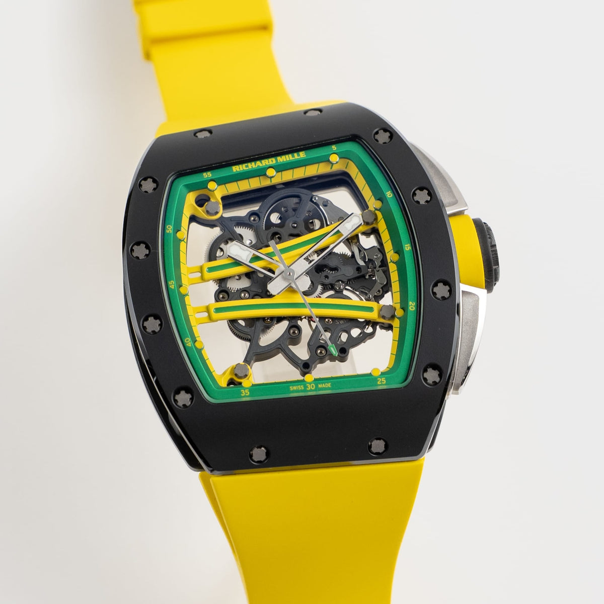 Richard Mille RM 61-01 Yohan Blake Ceramic Yellow and Green Accents Jamaica Limited Edition of 100 (2018)